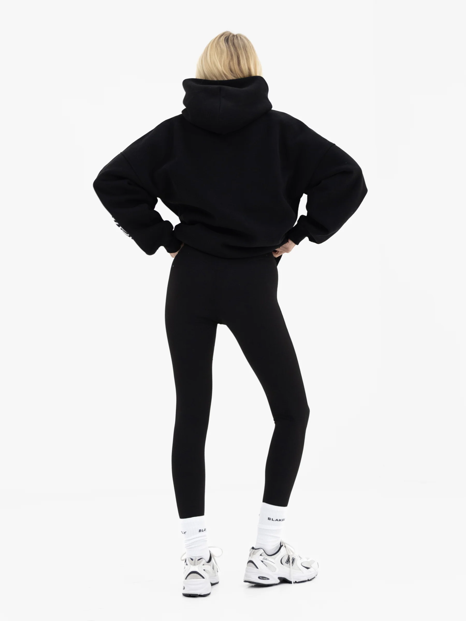 Alexis Oversized Jumper - Black - Image 4