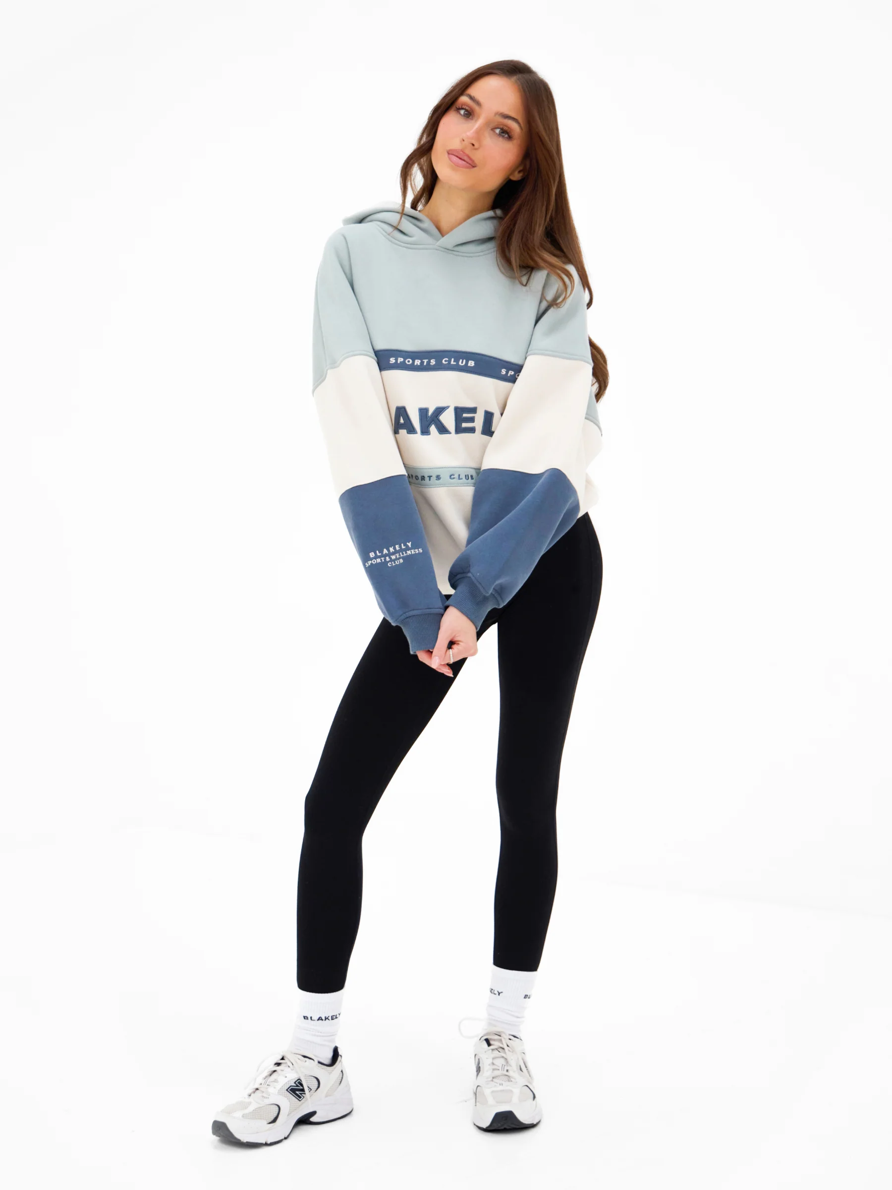 Alpine Oversized Hoodie - Mineral Blue - Image 6