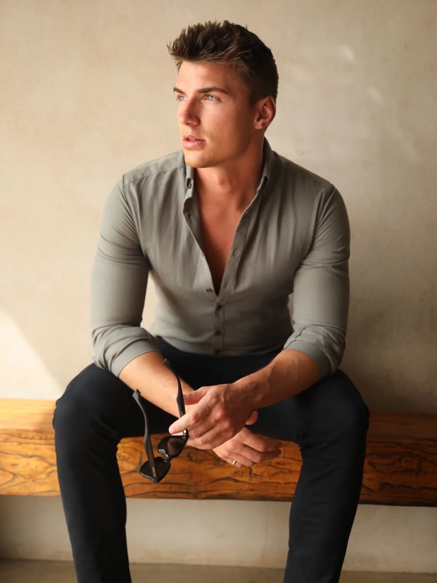 Anderson Shirt - Safari Green - Image 5