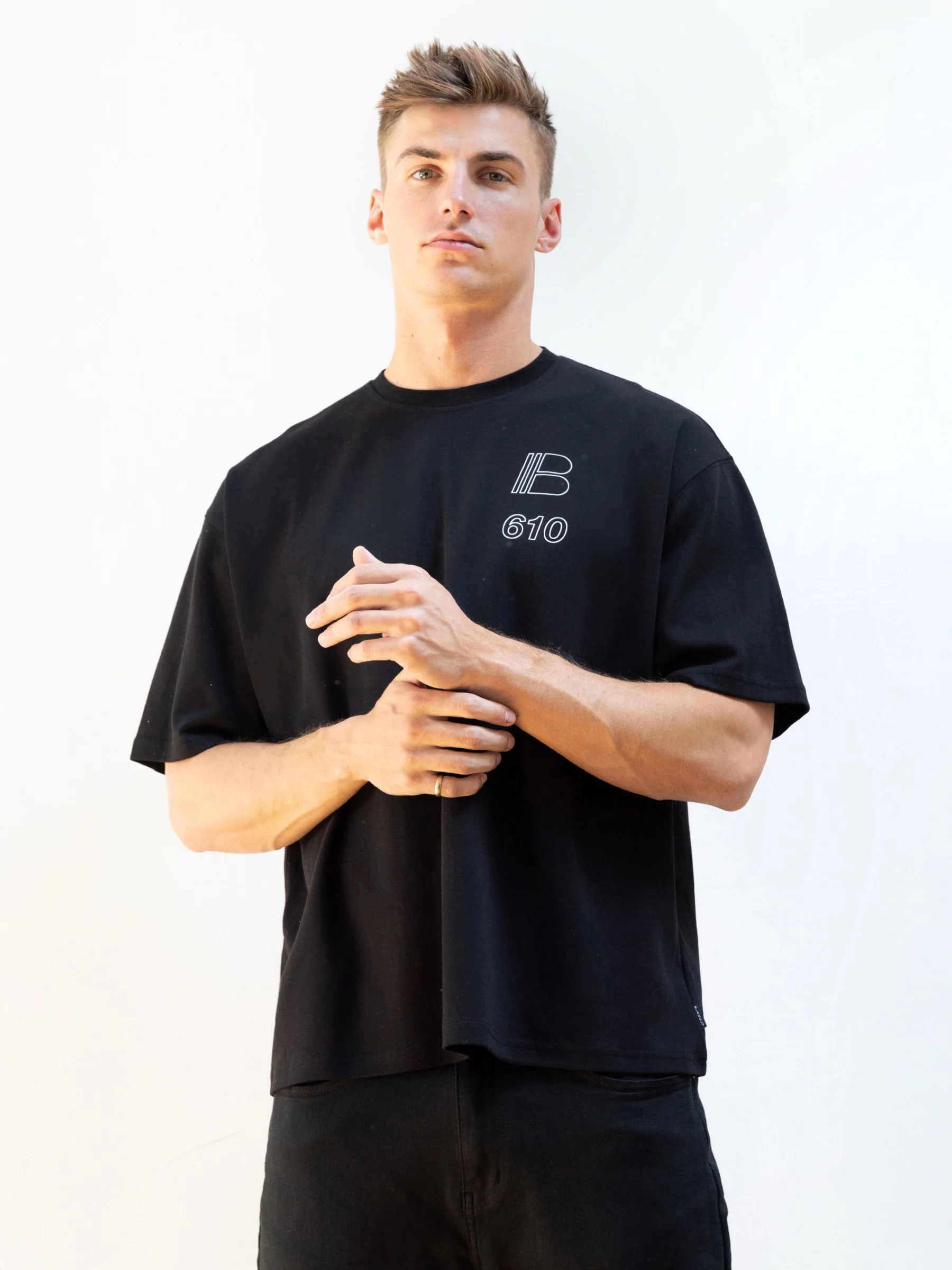 Apex City Unfitted T-Shirt - Black - Image 2