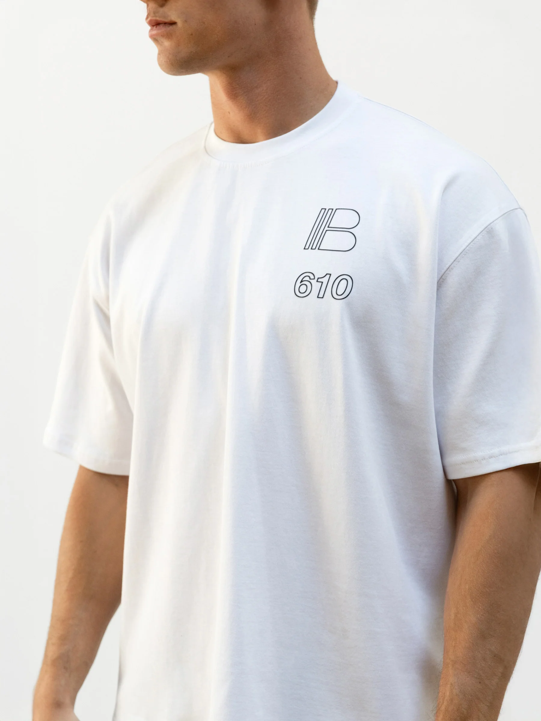 Apex City Unfitted T-Shirt - White - Image 5