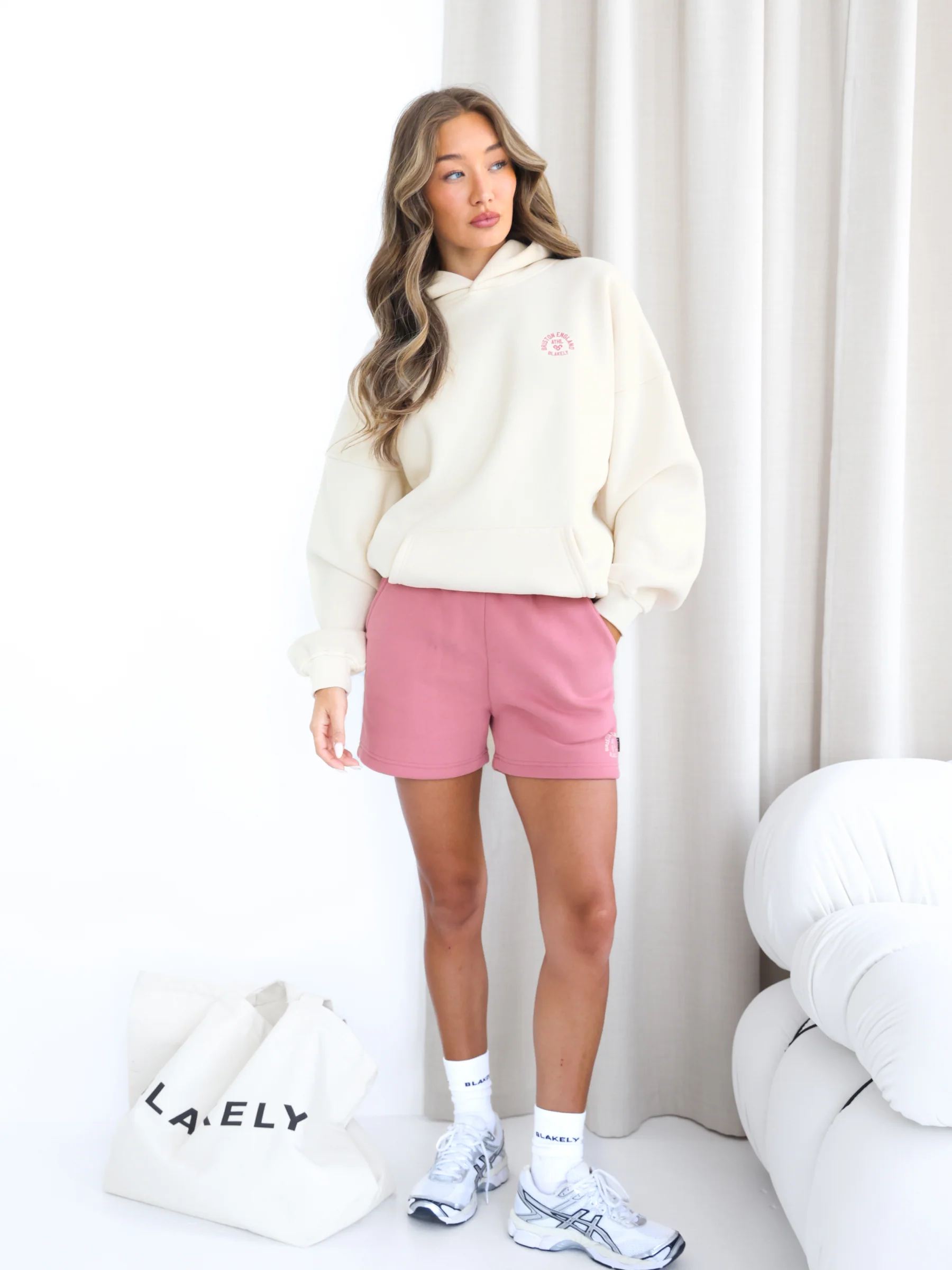 Briston Oversized Hoodie - Cream - Image 6