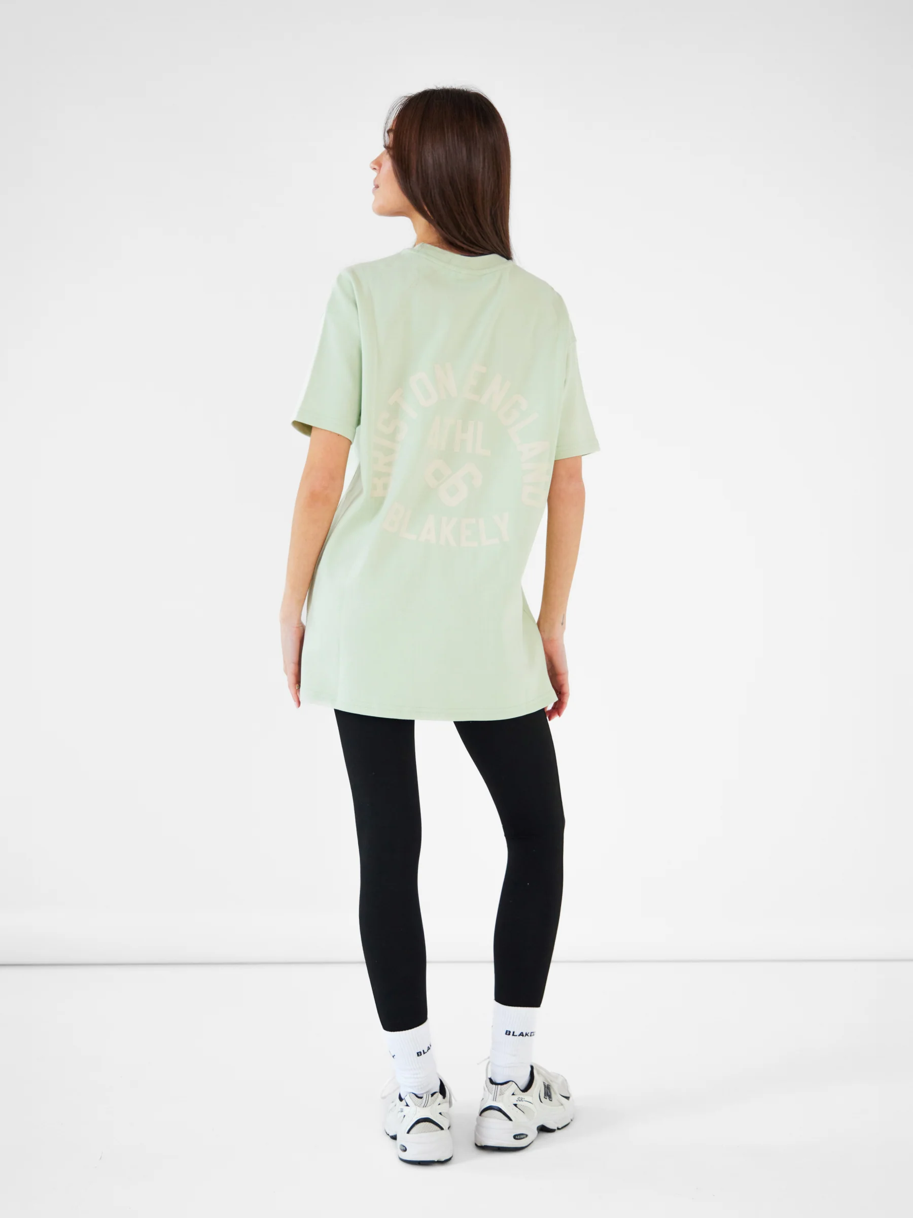 Briston Oversized T-Shirt - Soft Mint - Image 3