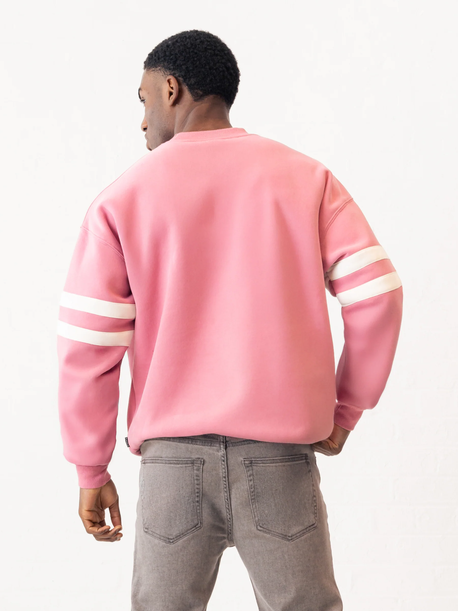 Briston Relaxed Jumper - Warm Pink - Image 3