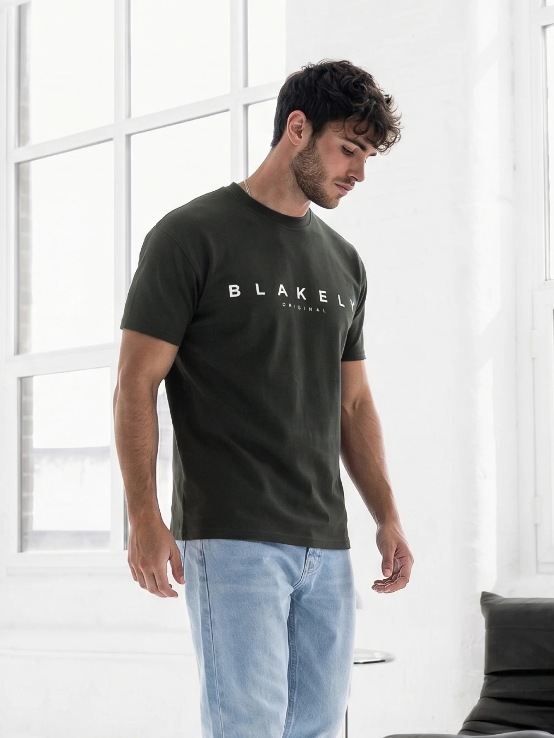 Byron Relaxed T-Shirt - Pine Green - Image 6