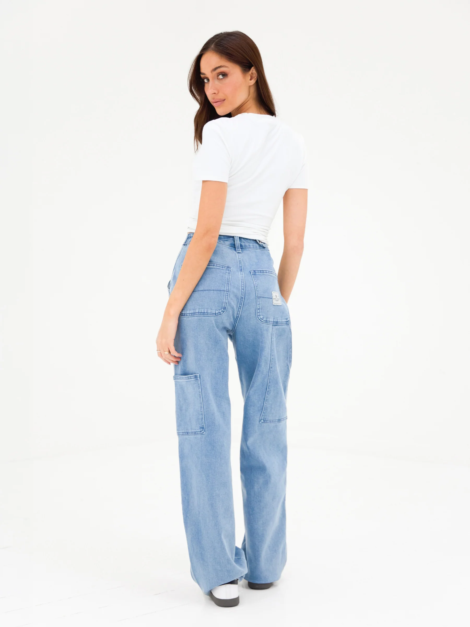 Blakely Carpenter Jeans - Light Blue - Image 4