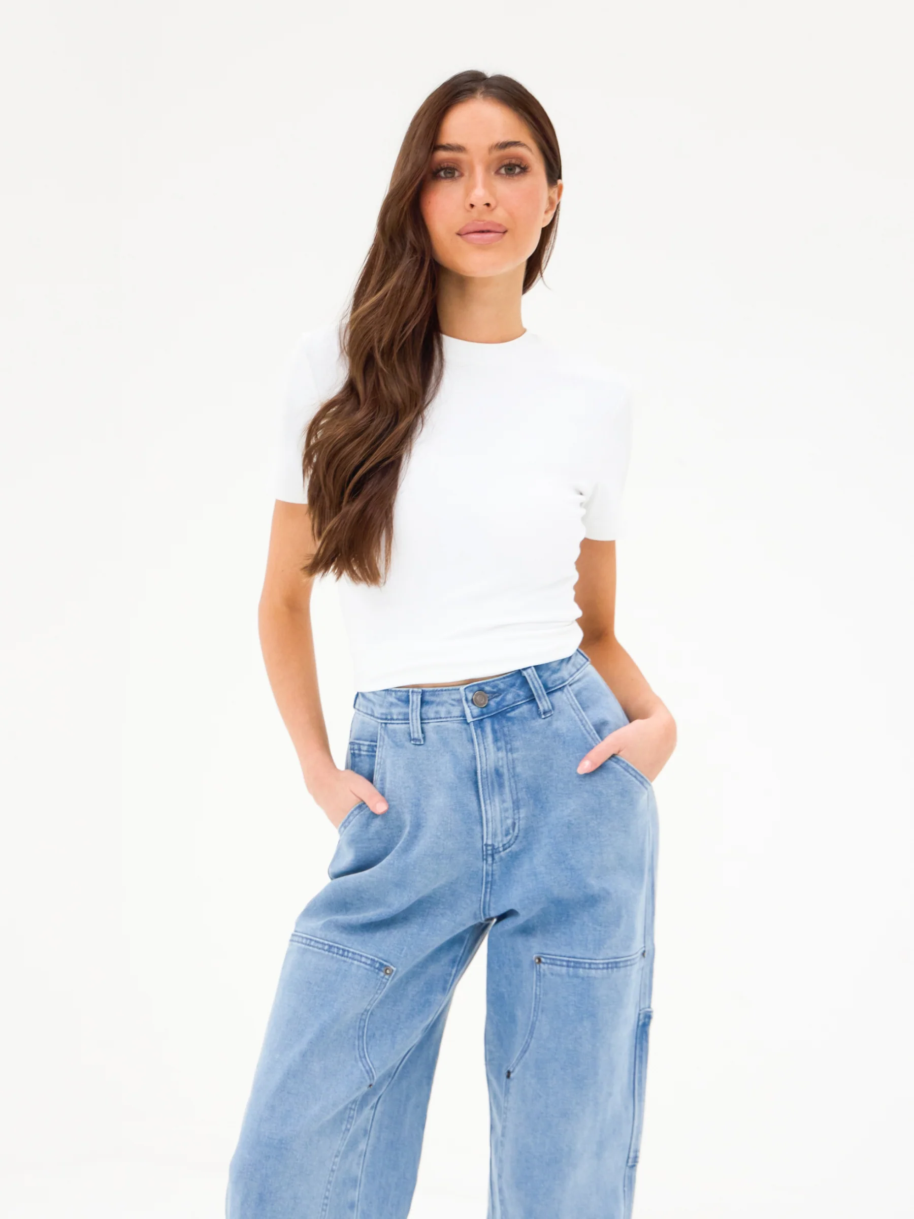 Blakely Carpenter Jeans - Light Blue - Image 5