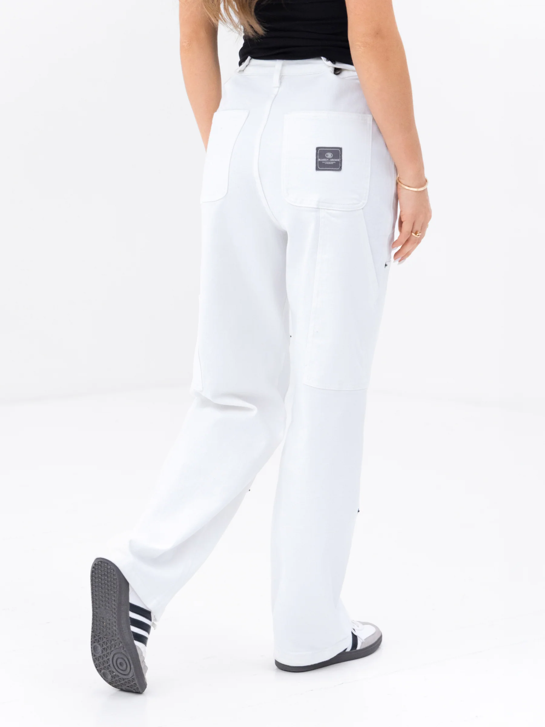 Blakely Carpenter Jeans - White - Image 2