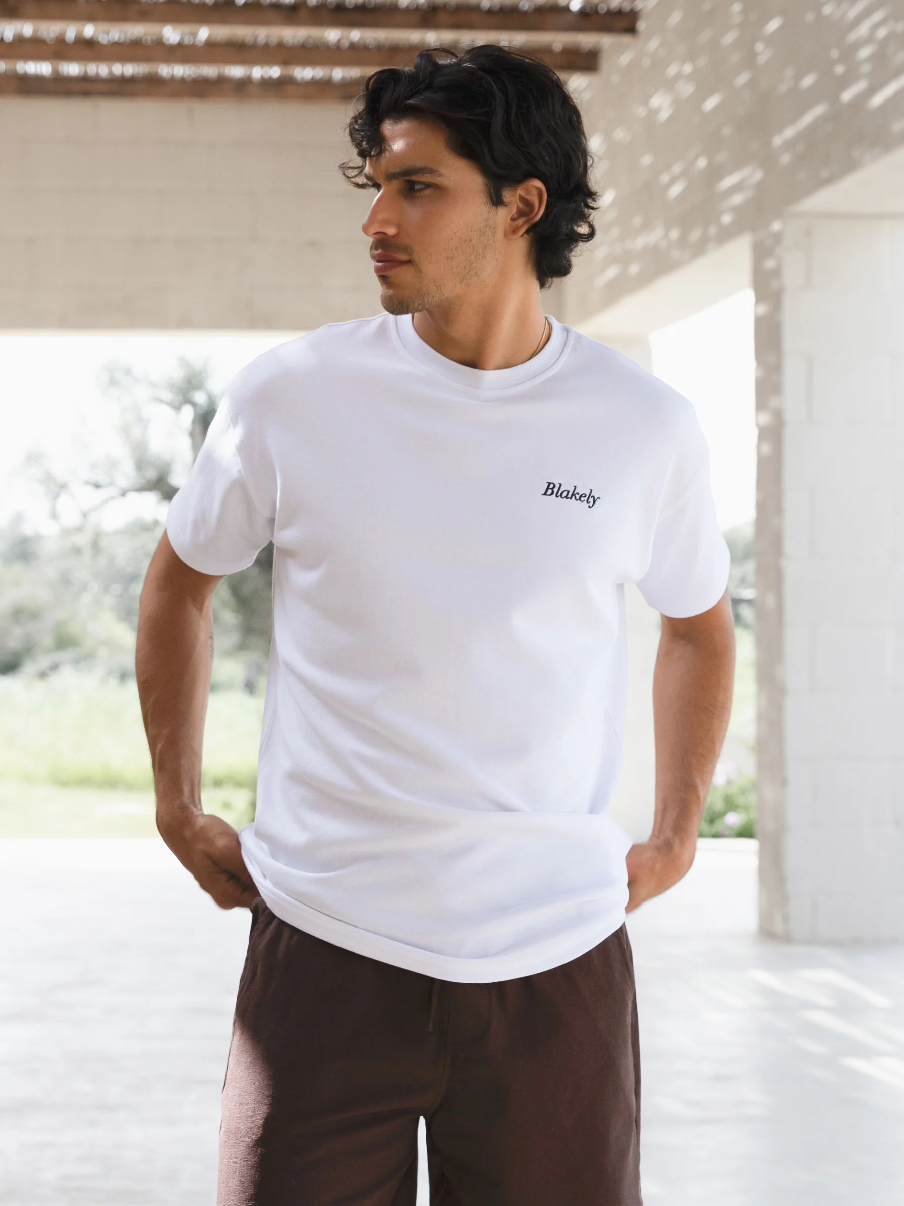 Coconut Print Relaxed T-Shirt - White - Image 4