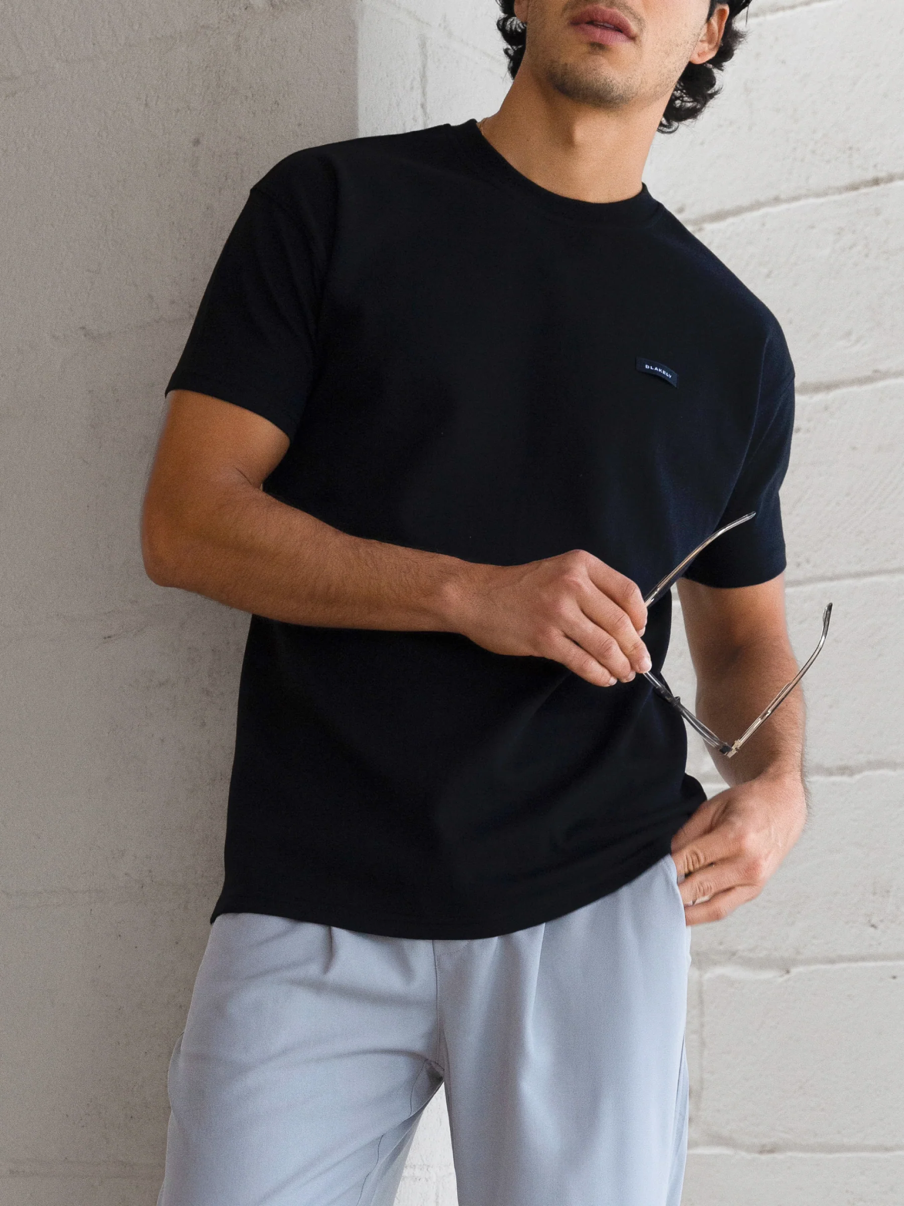 Elliot Relaxed T-Shirt - Black - Image 3