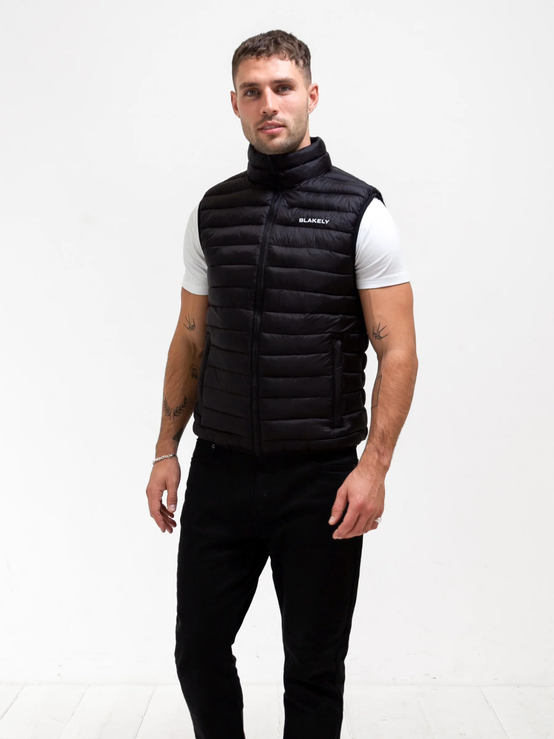 Ellis Lightweight Gilet - Black - Image 5