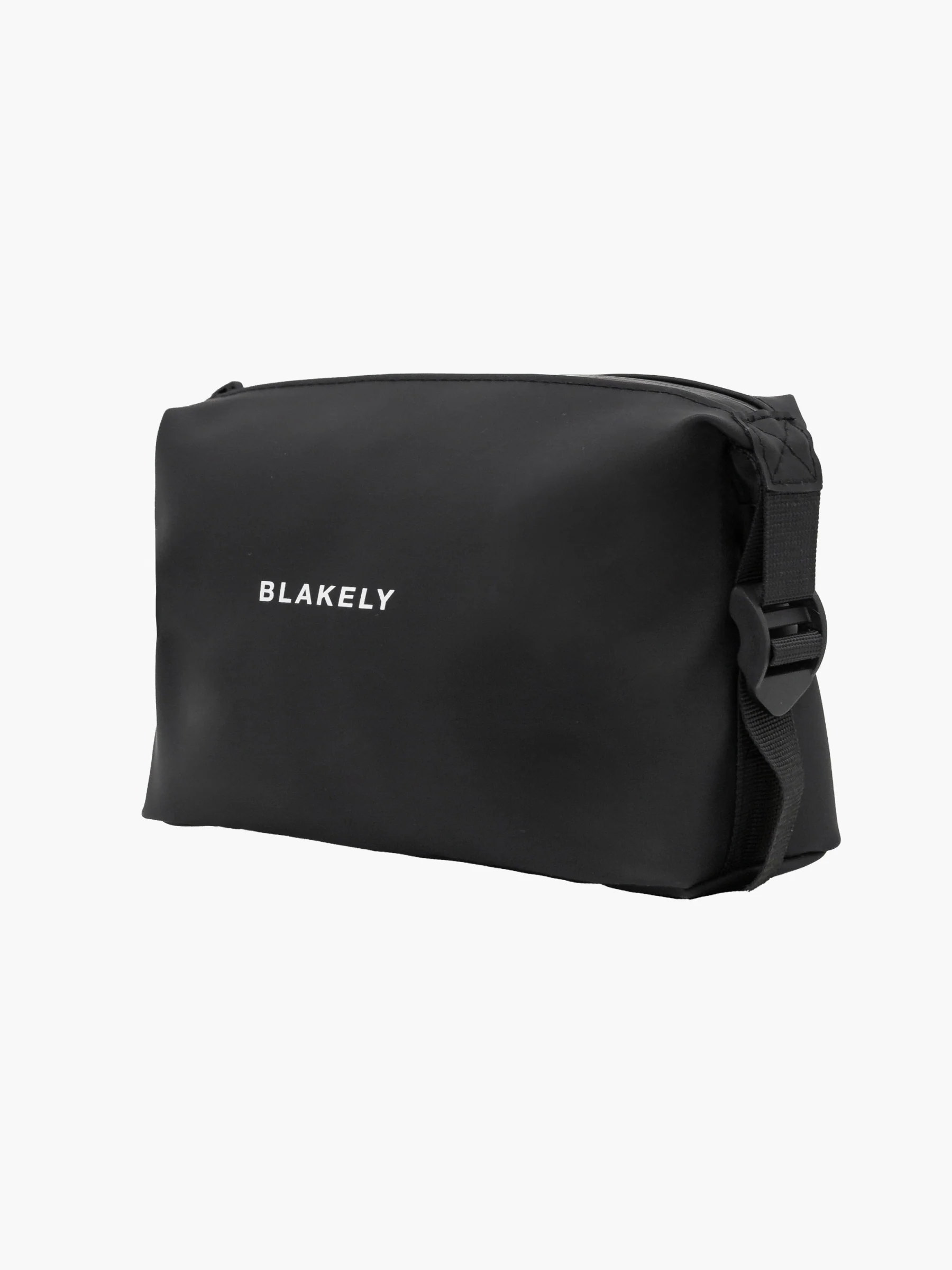 Blakely Embossed Wash Bag - Black - Image 2