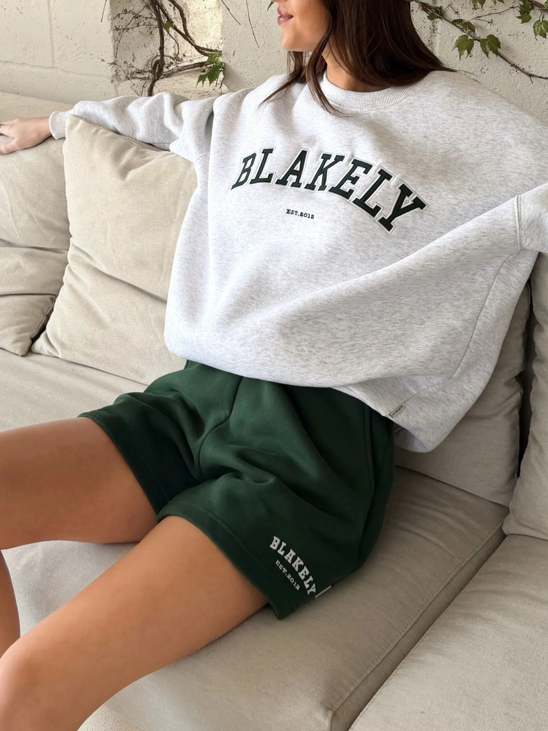 Heritage Jogger Shorts - Deep Green