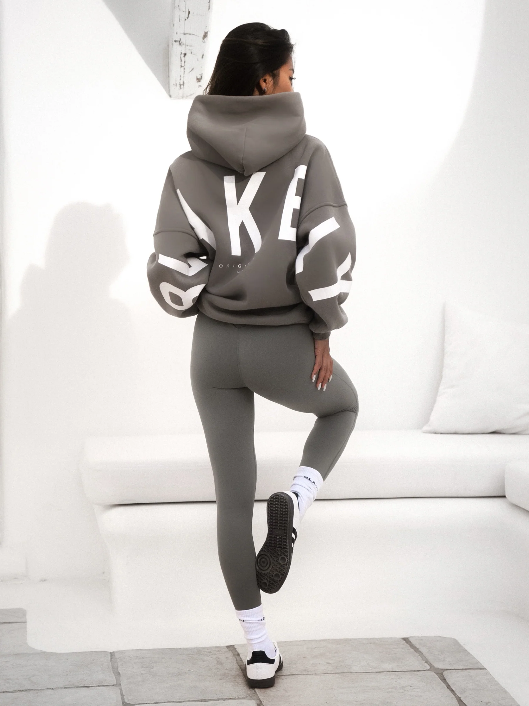 Isabel Hoodie & Leggings Set - Safari Green - Image 6