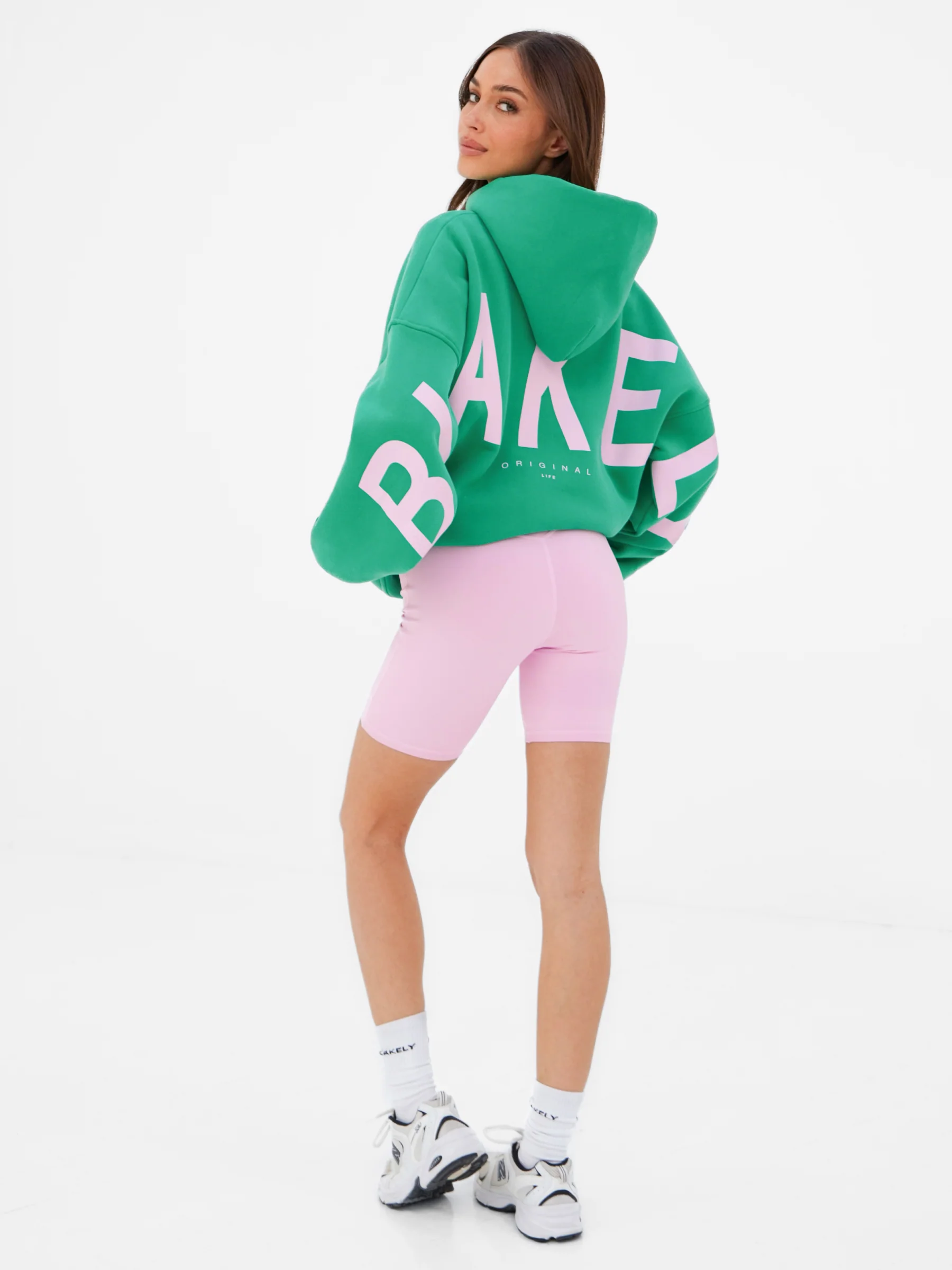 Isabel Oversized Hoodie - Jade Green - Image 3