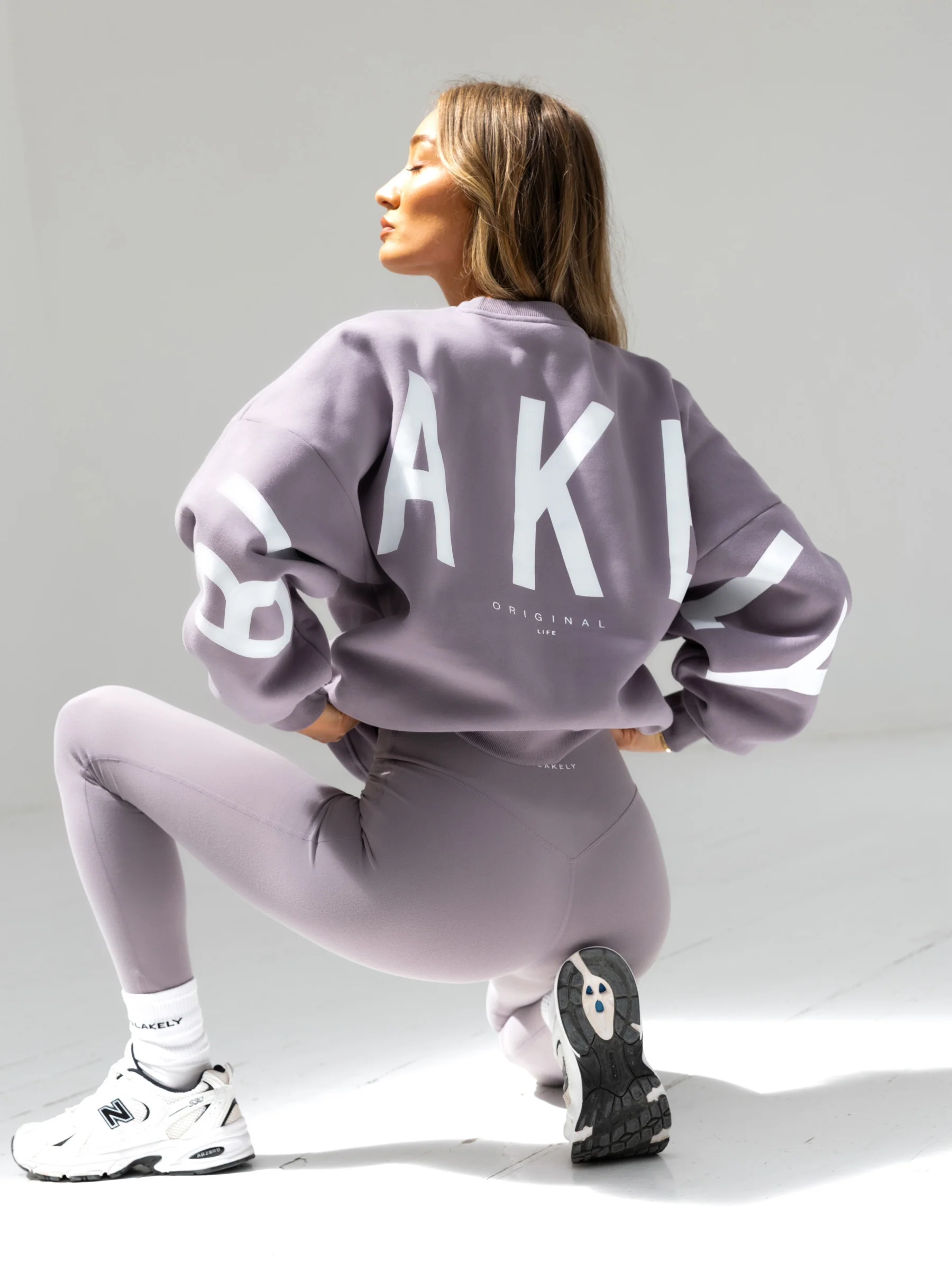 Isabel Oversized Jumper - Soft Purple - Image 3