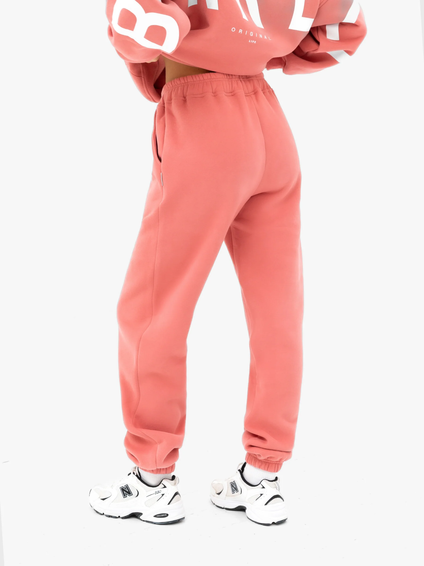 Isabel Sweatpants - Sunrise Coral - Image 4