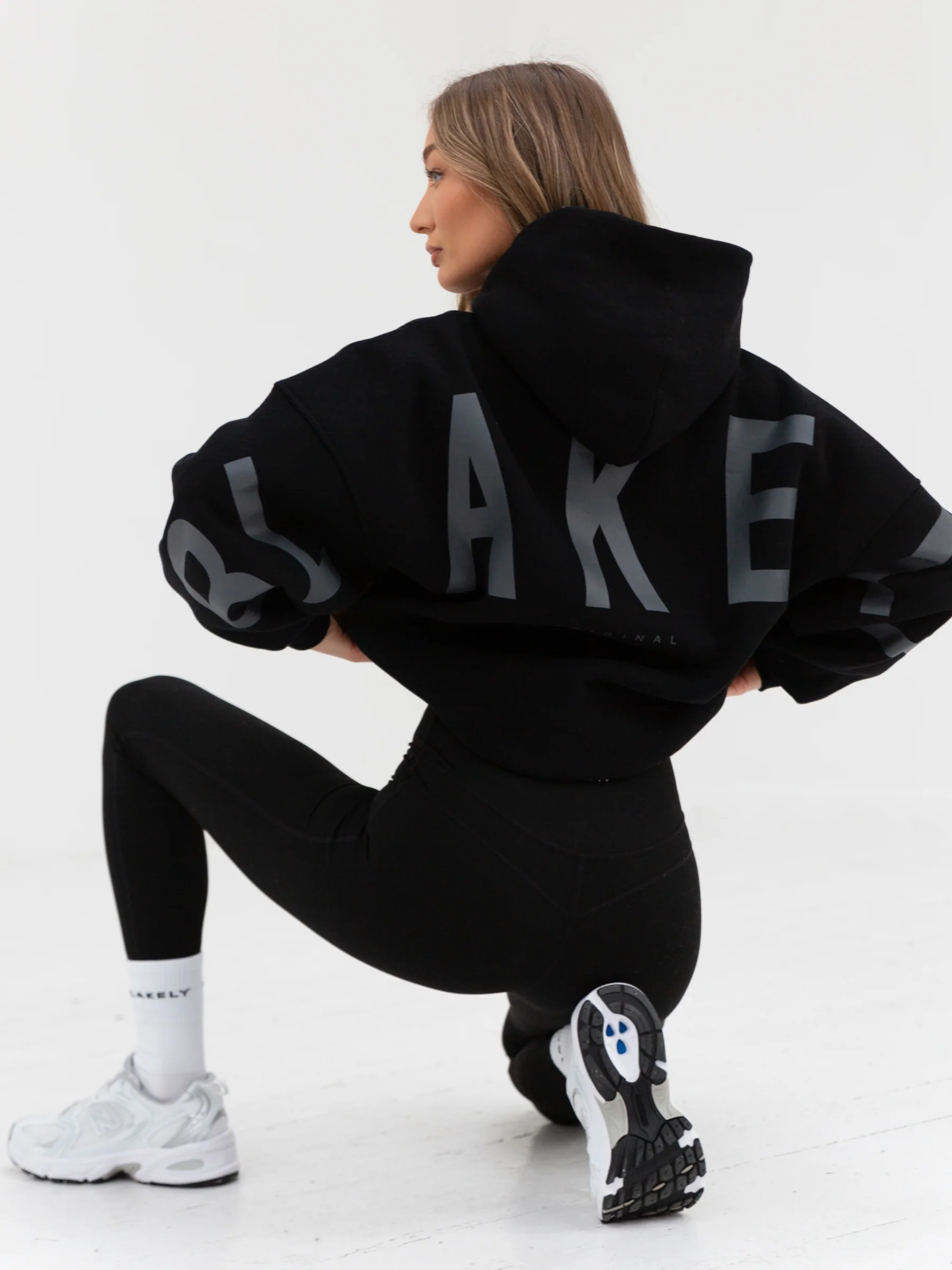 Tonal Isabel Oversized Hoodie - Black - Image 5