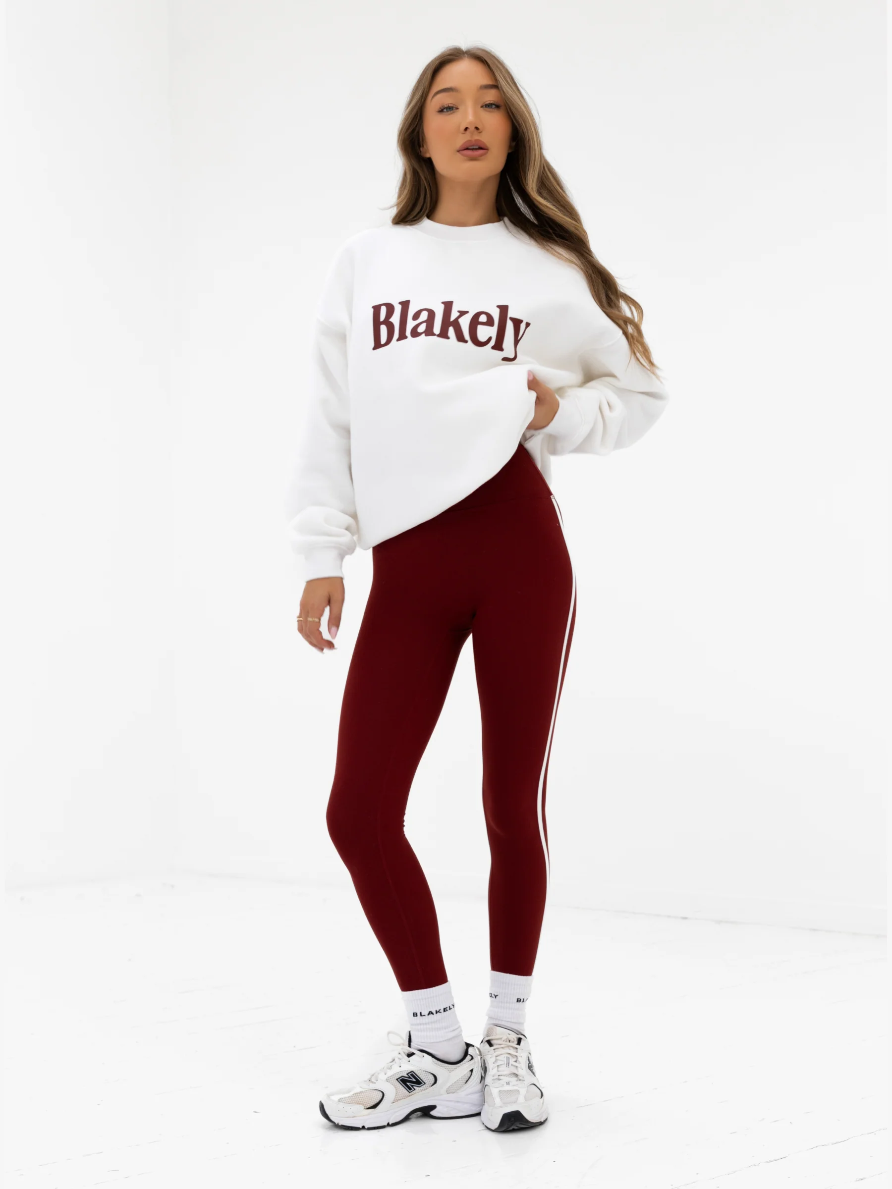 Jada Oversized Jumper - Flat White - Image 3