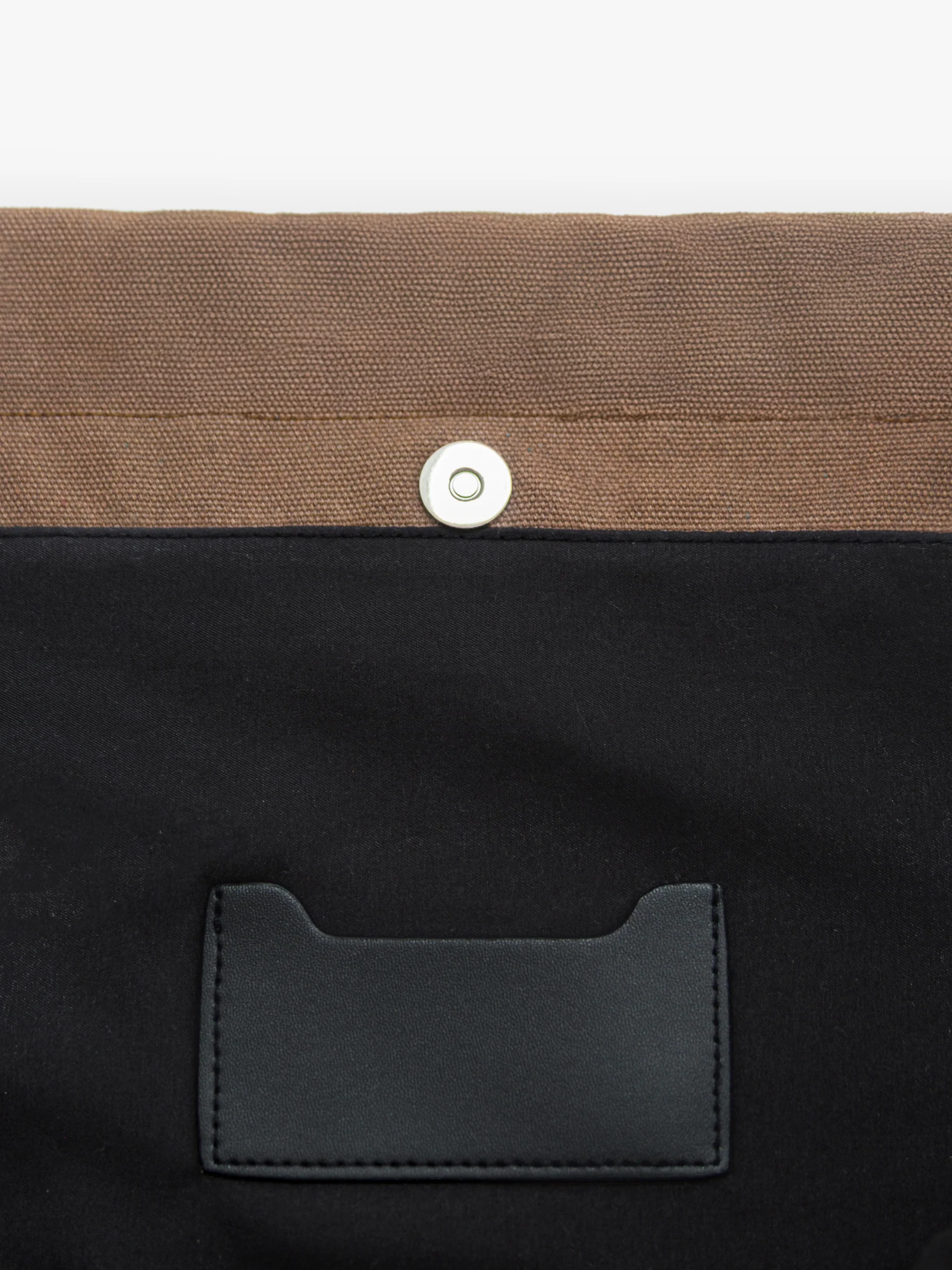 Blakely Label Tote Bag - Brown - Image 6