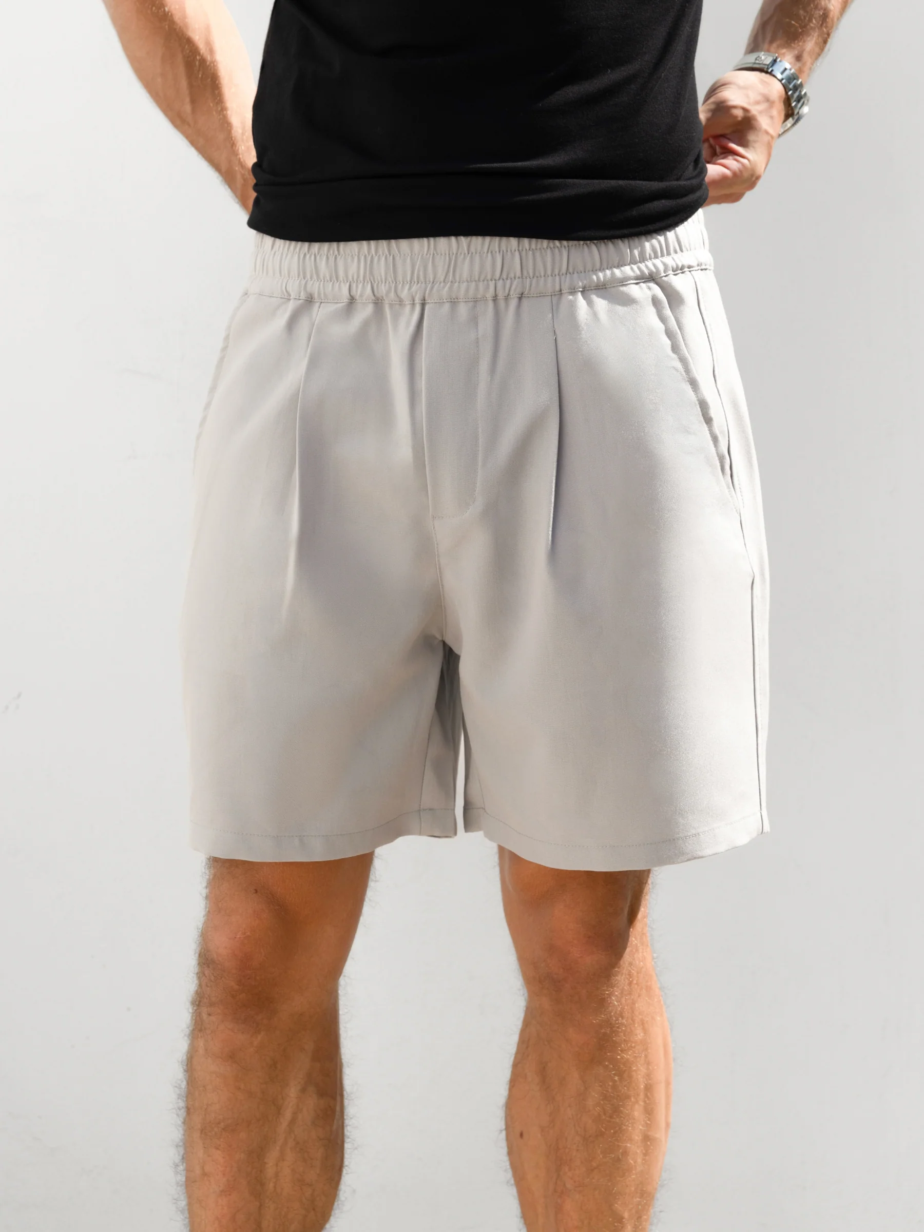 Lucca Shorts - Stone - Image 3