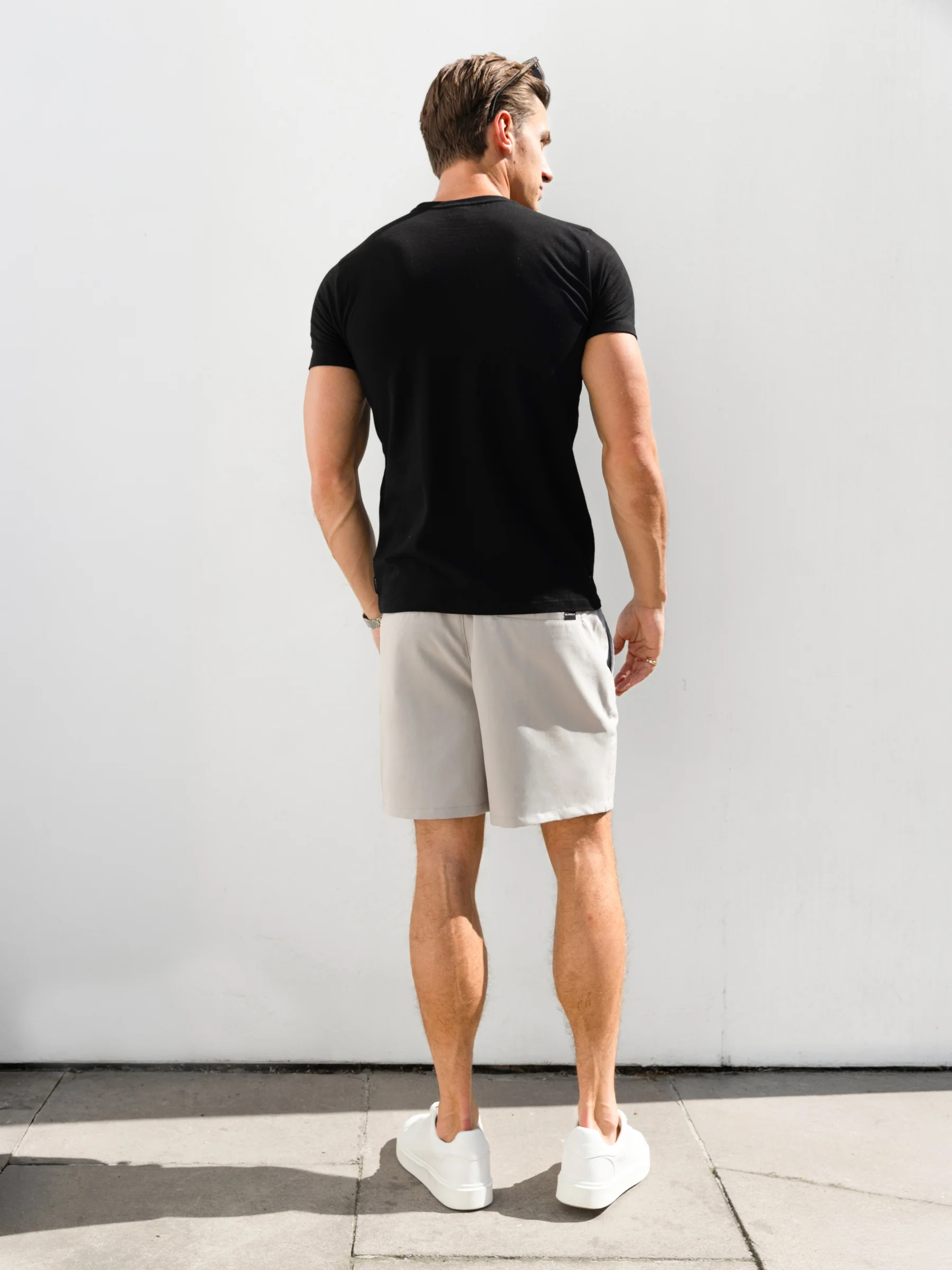 Lucca Shorts - Stone - Image 4