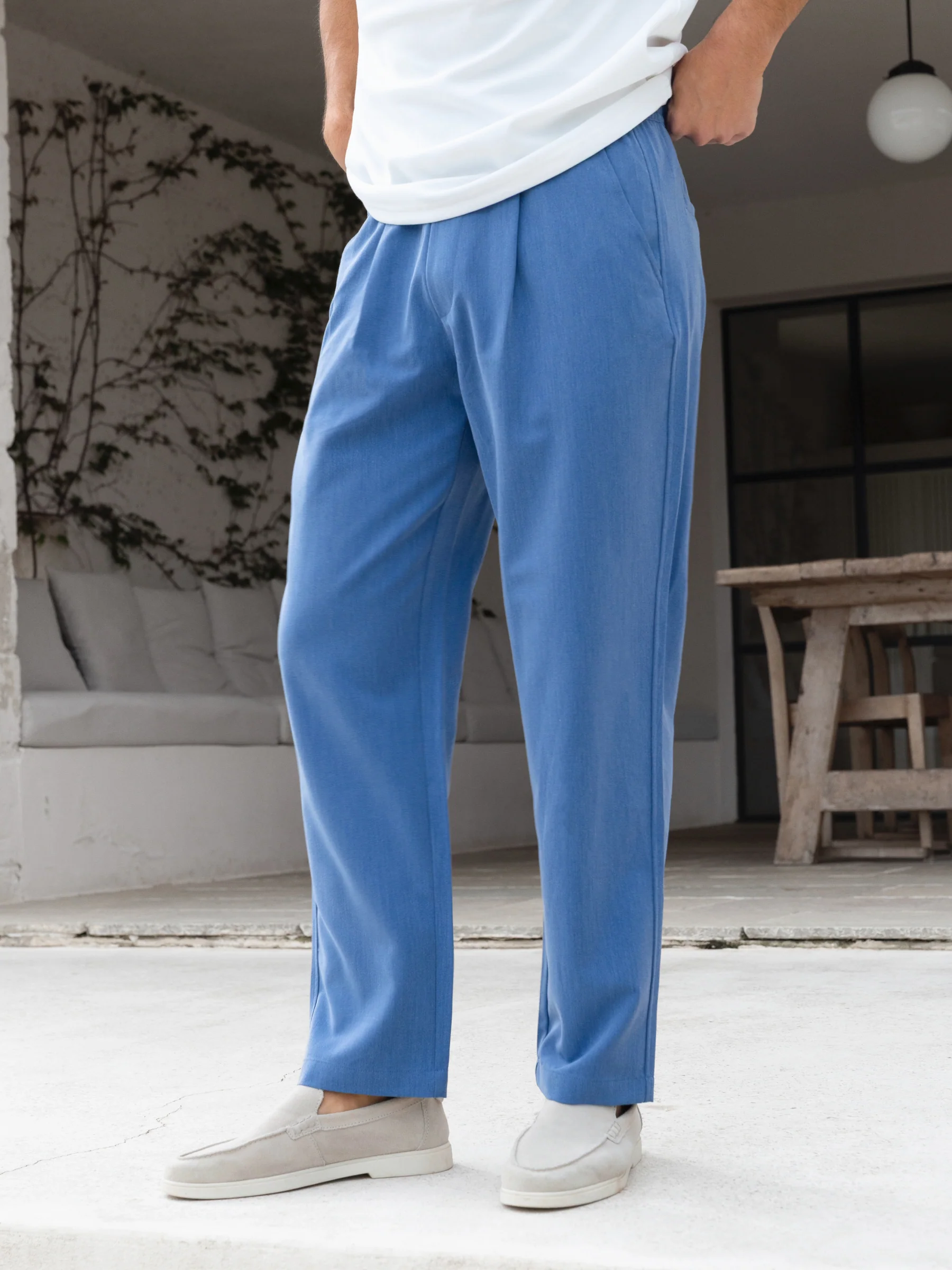 Lucca Trousers - Blue - Image 2