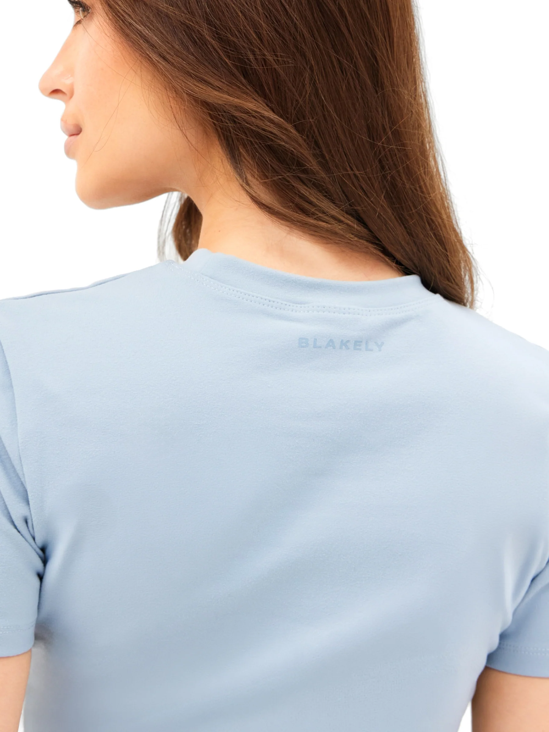 Lucia Baby Tee - Pale Blue - Image 7