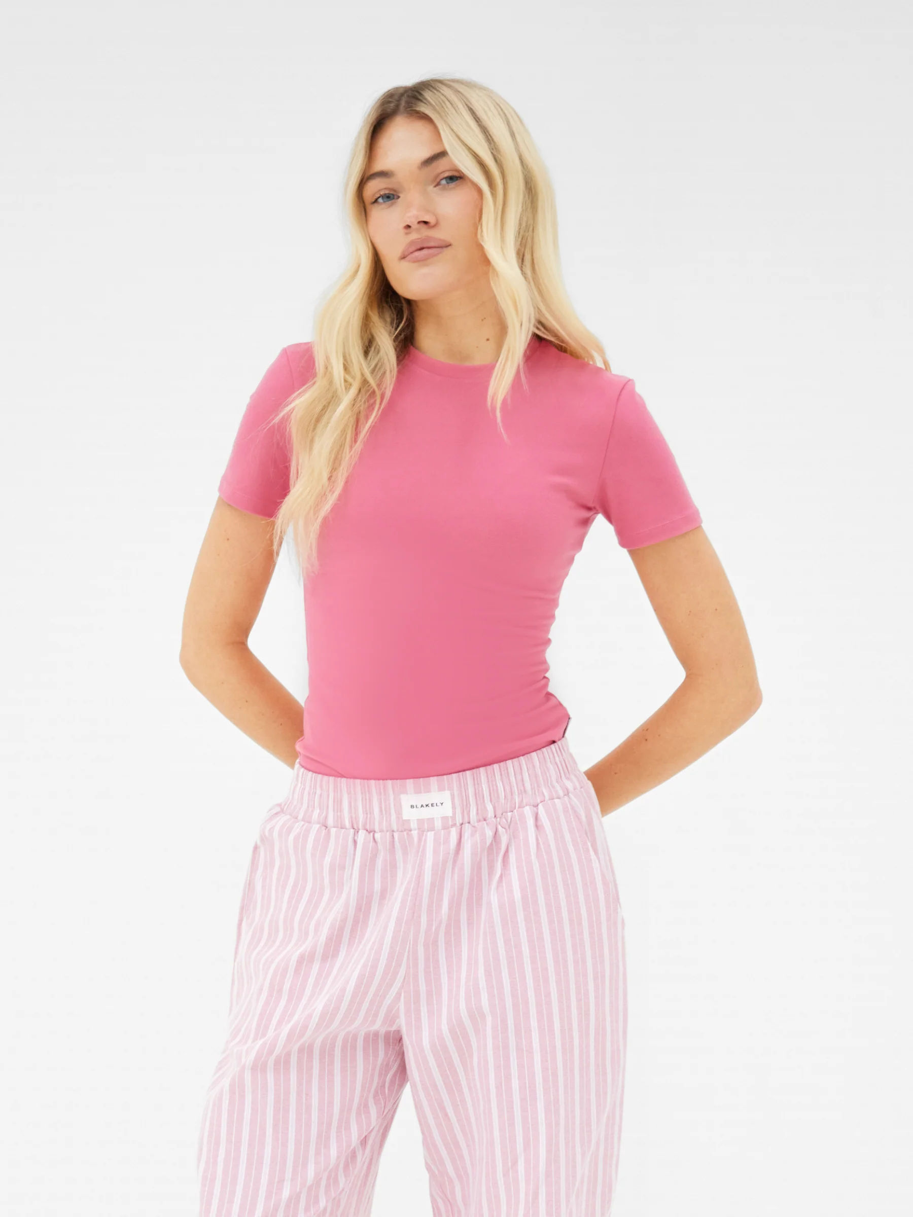 Lucia Baby Tee - Raspberry