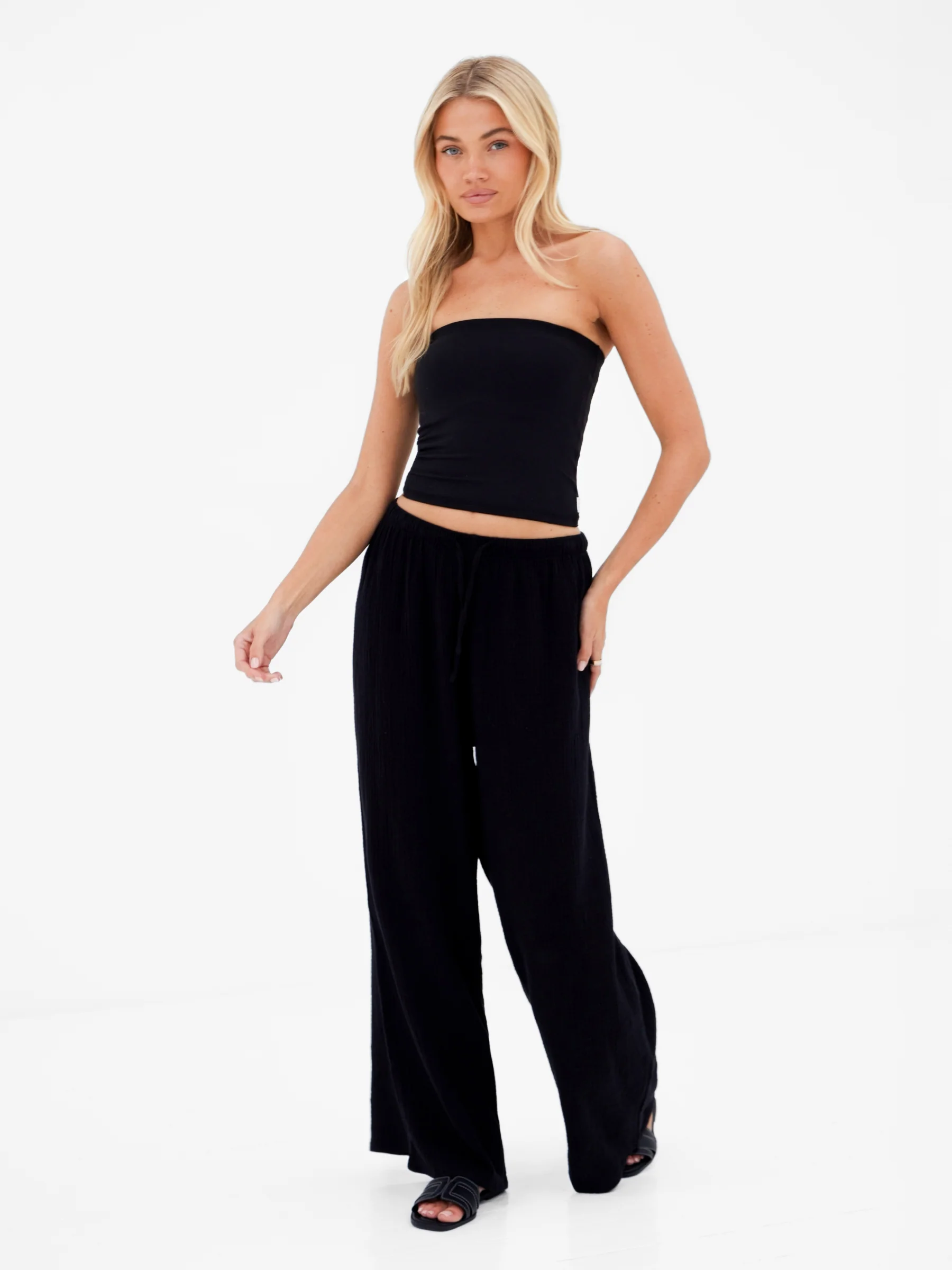 Lucia Bandeau Top - Black - Image 6