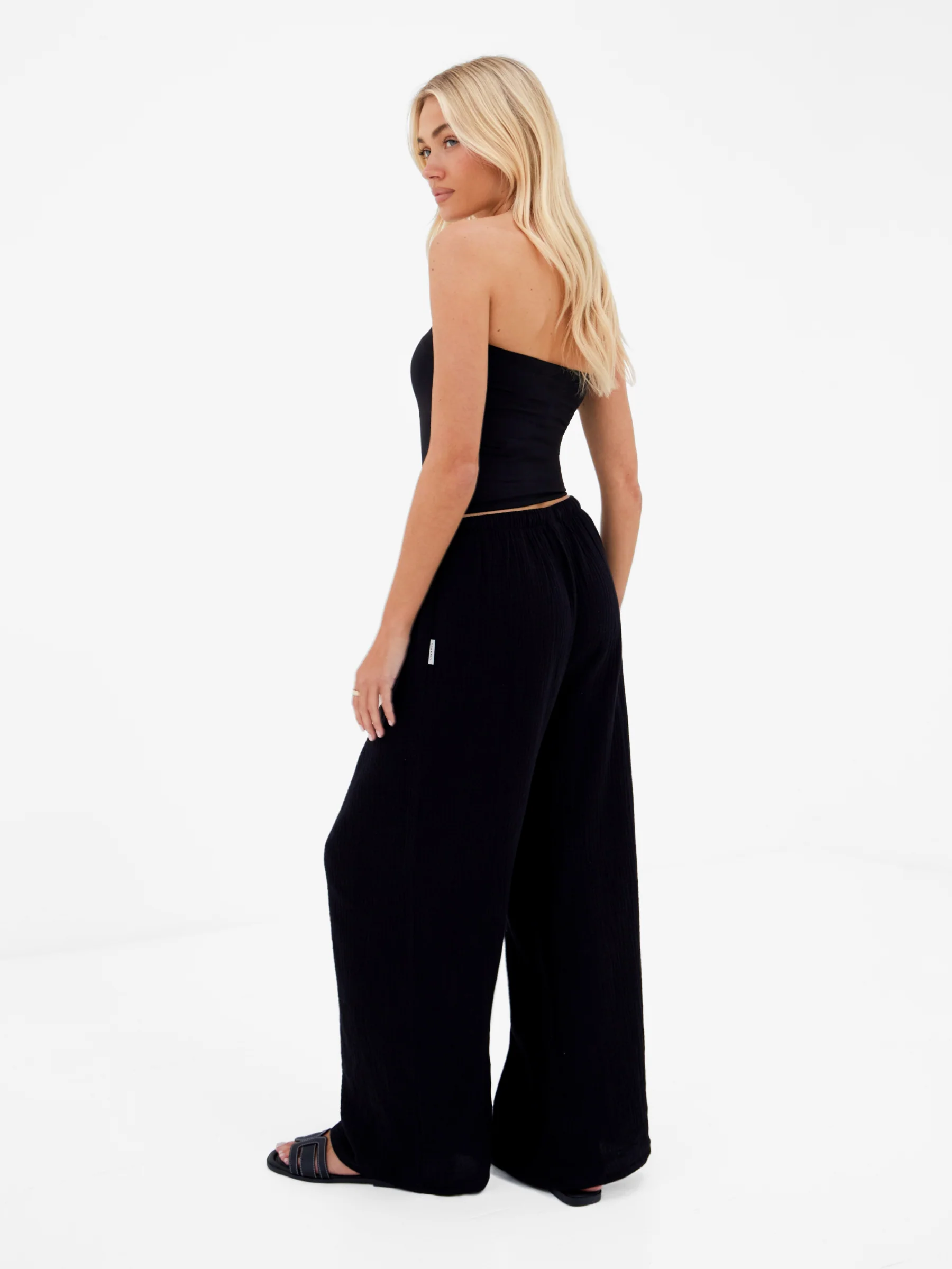 Lucia Bandeau Top - Black - Image 7