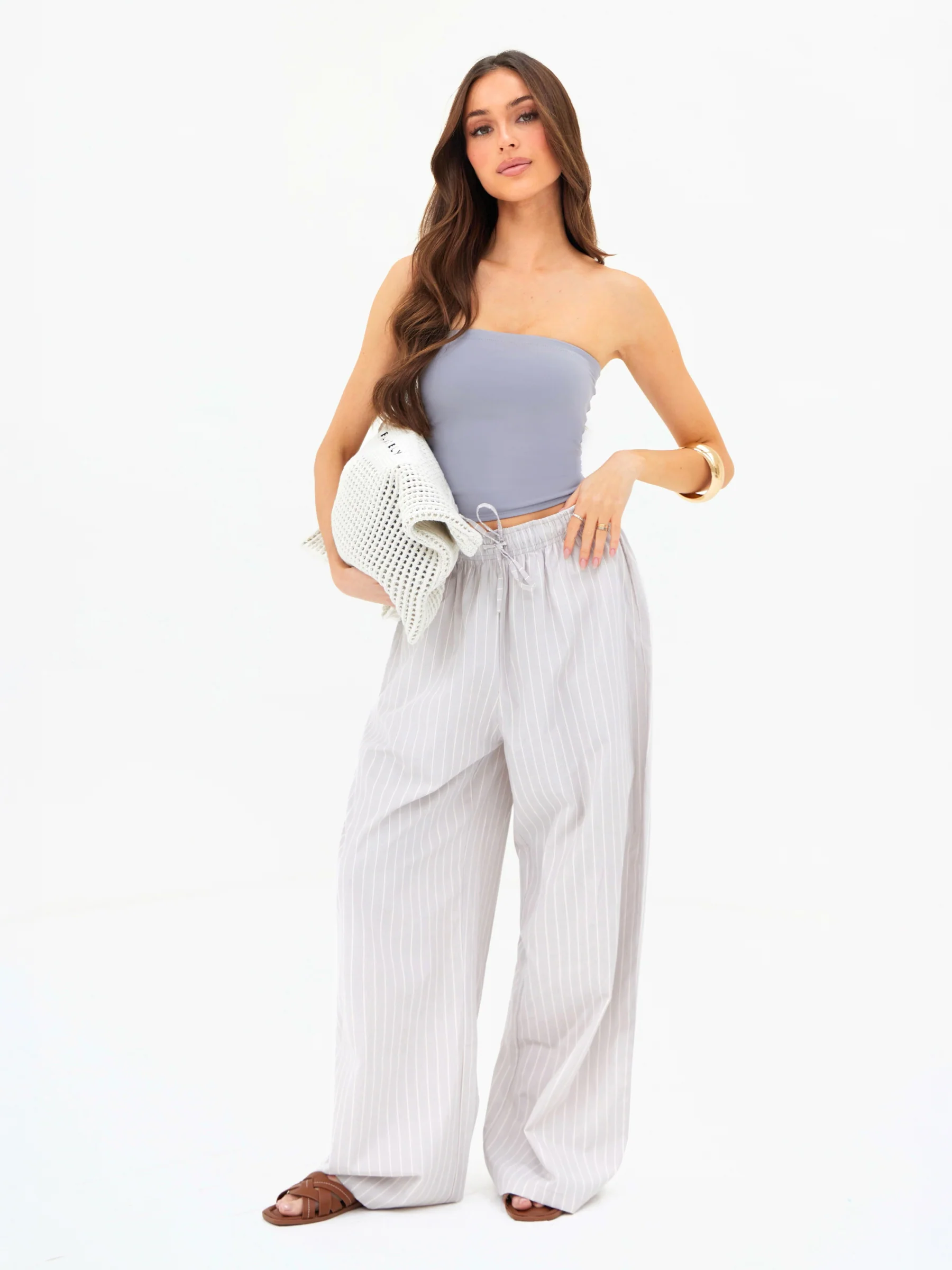 Lucia Bandeau Top - Pale Lilac - Image 3