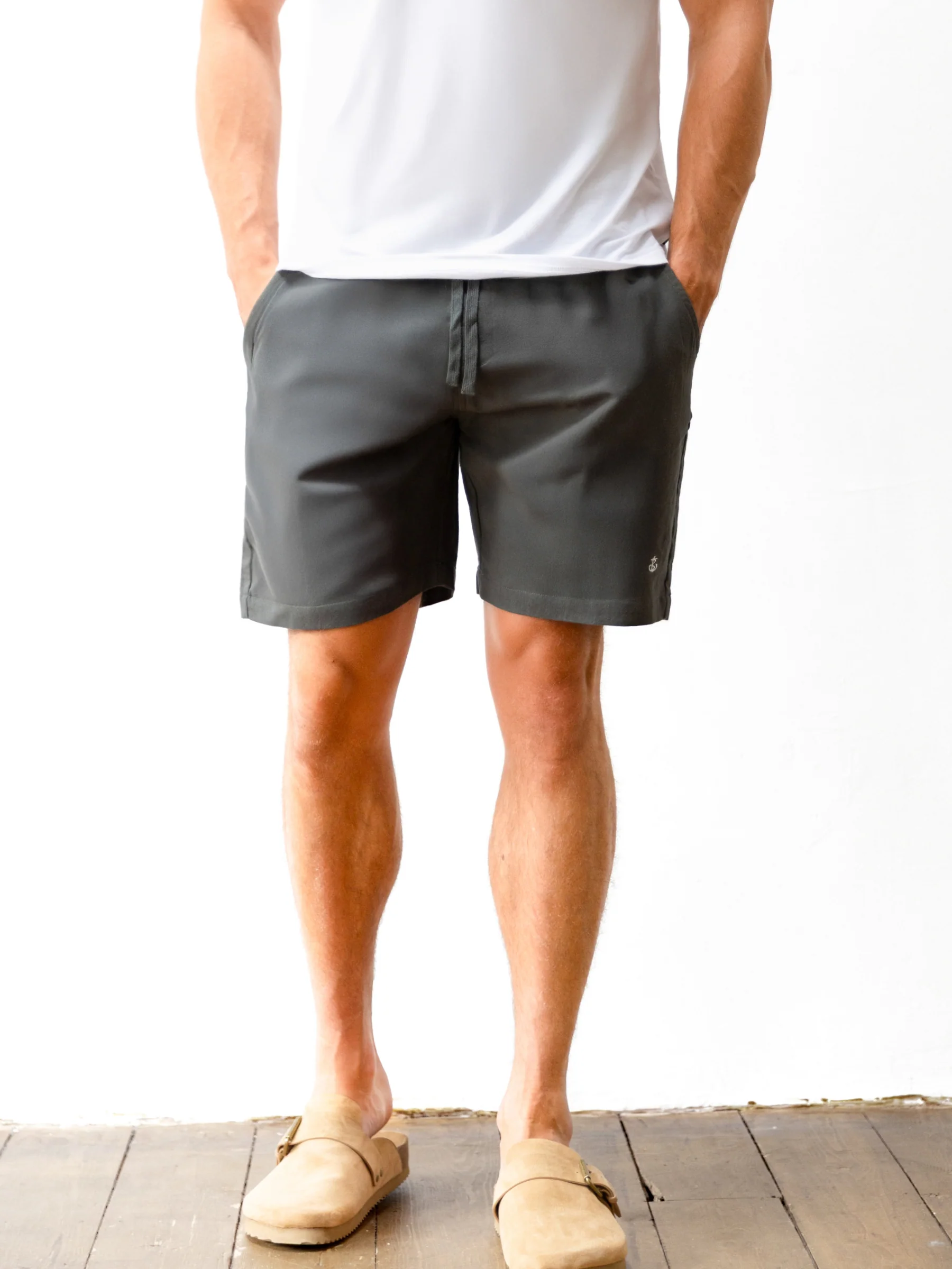 Madeira Shorts - Khaki - Image 6
