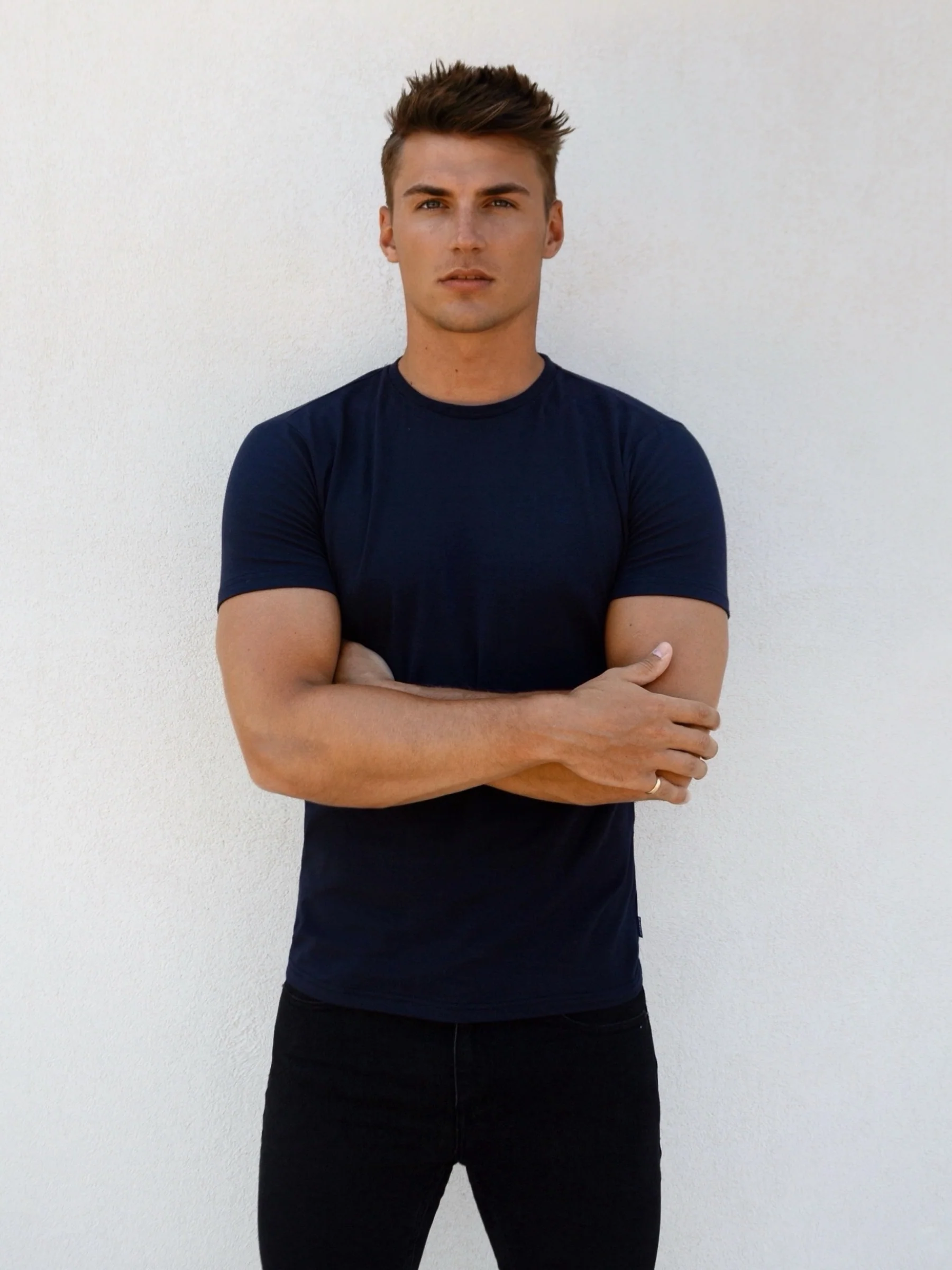 Milo T-Shirt - Navy - Image 6