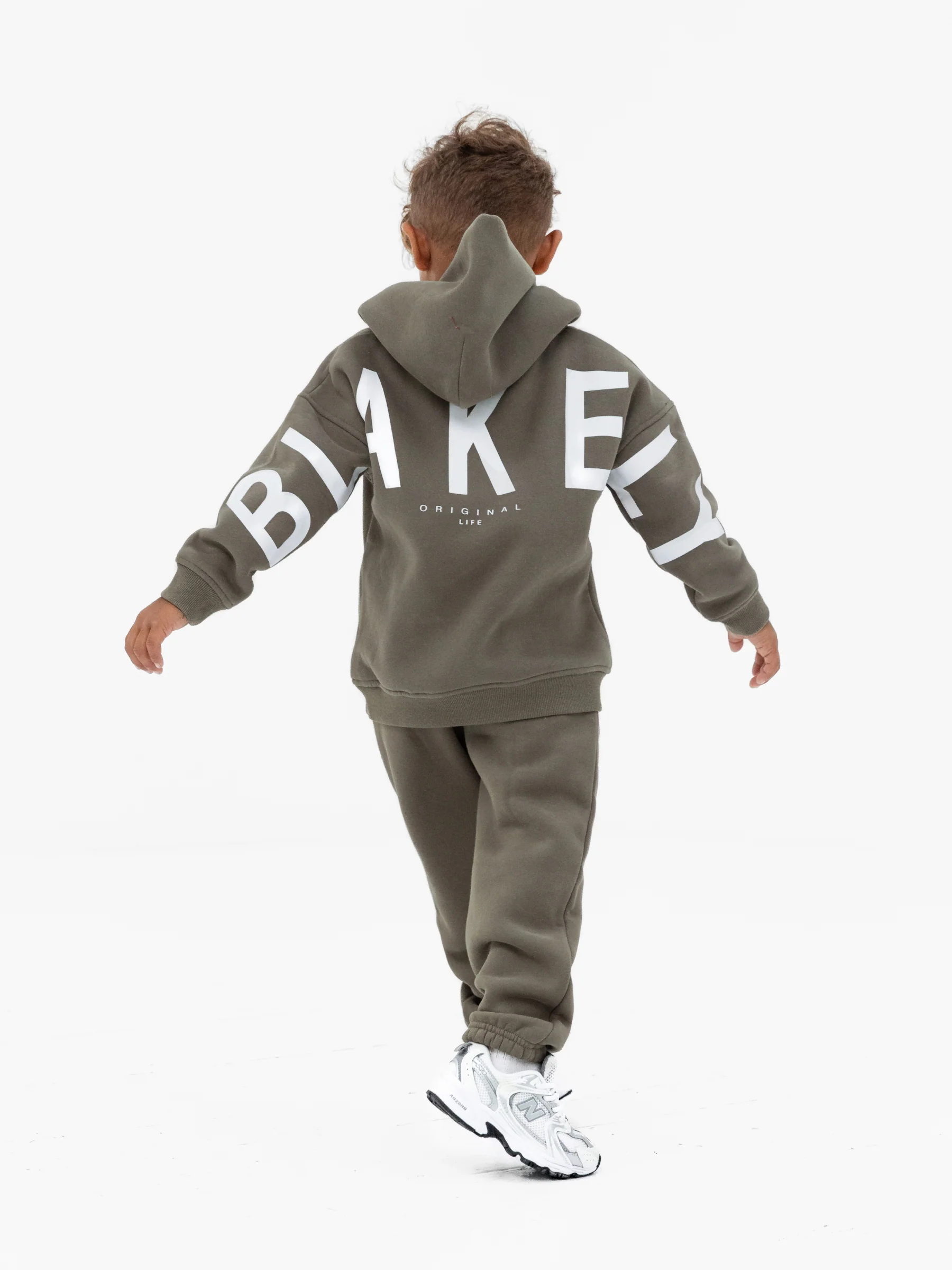 Mini Blakely Hoodie - Safari Green - Image 4