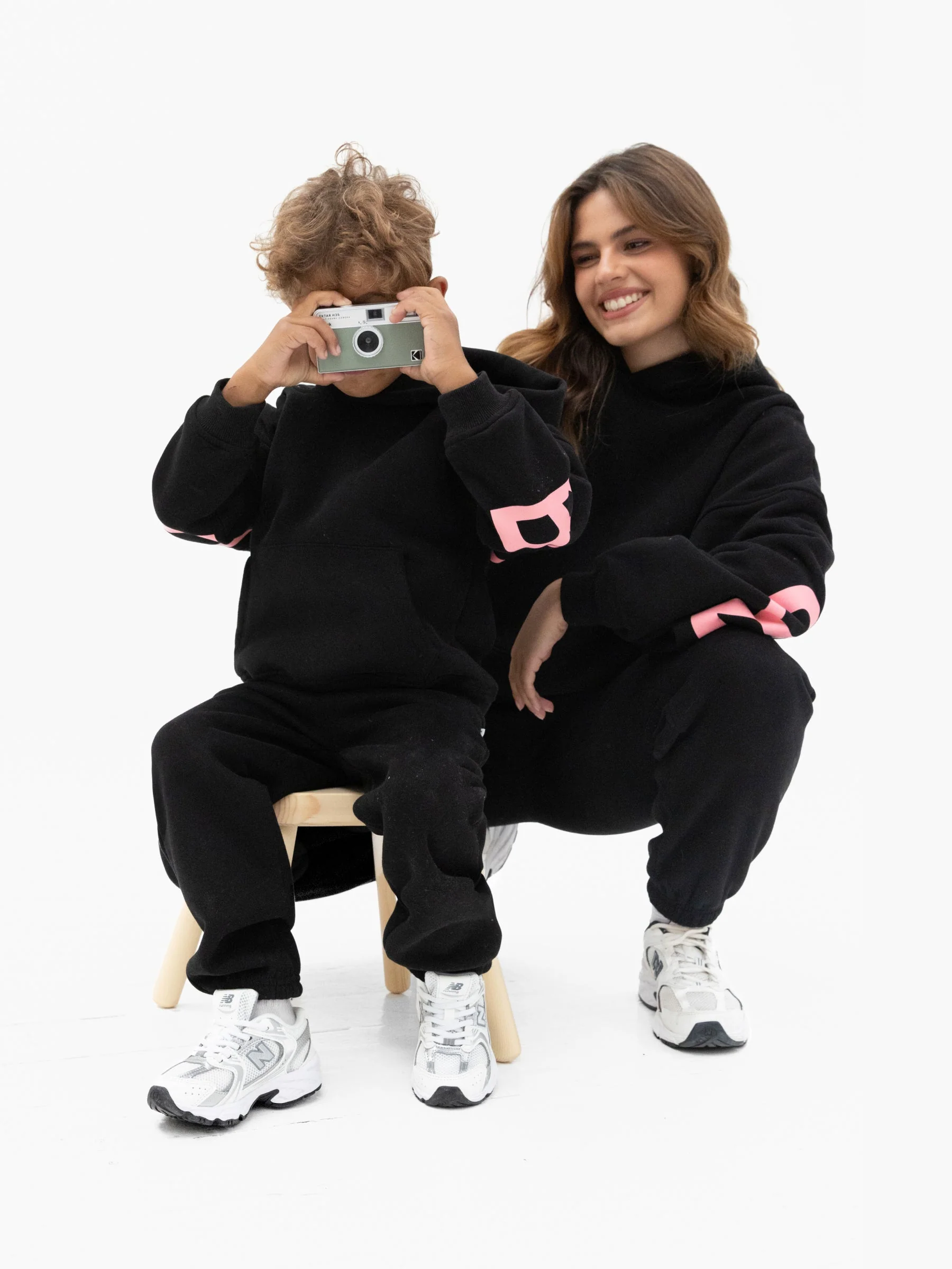 Mini Blakely Sweatpants - Black - Image 3