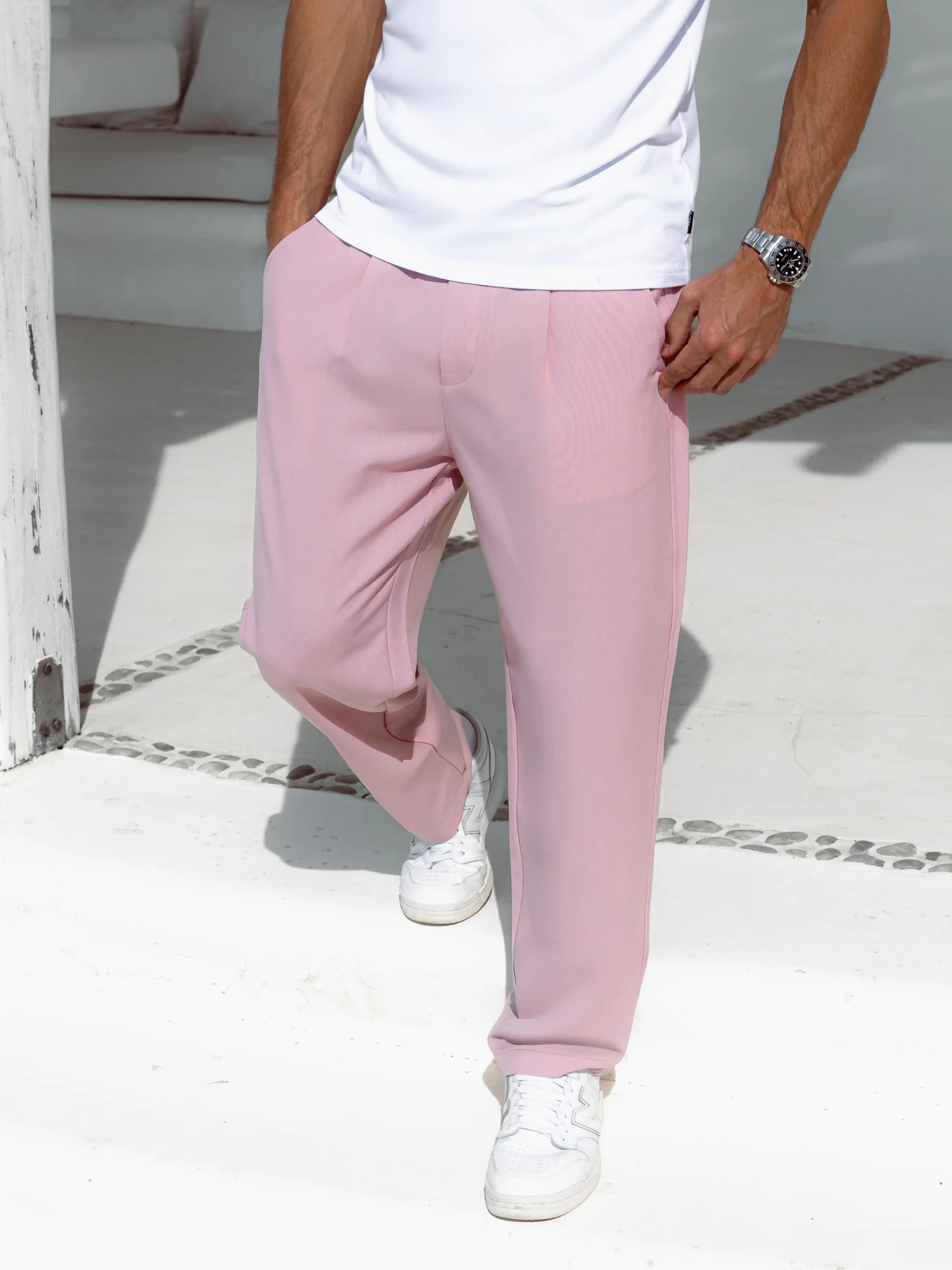Preston Trousers - Pink - Image 5