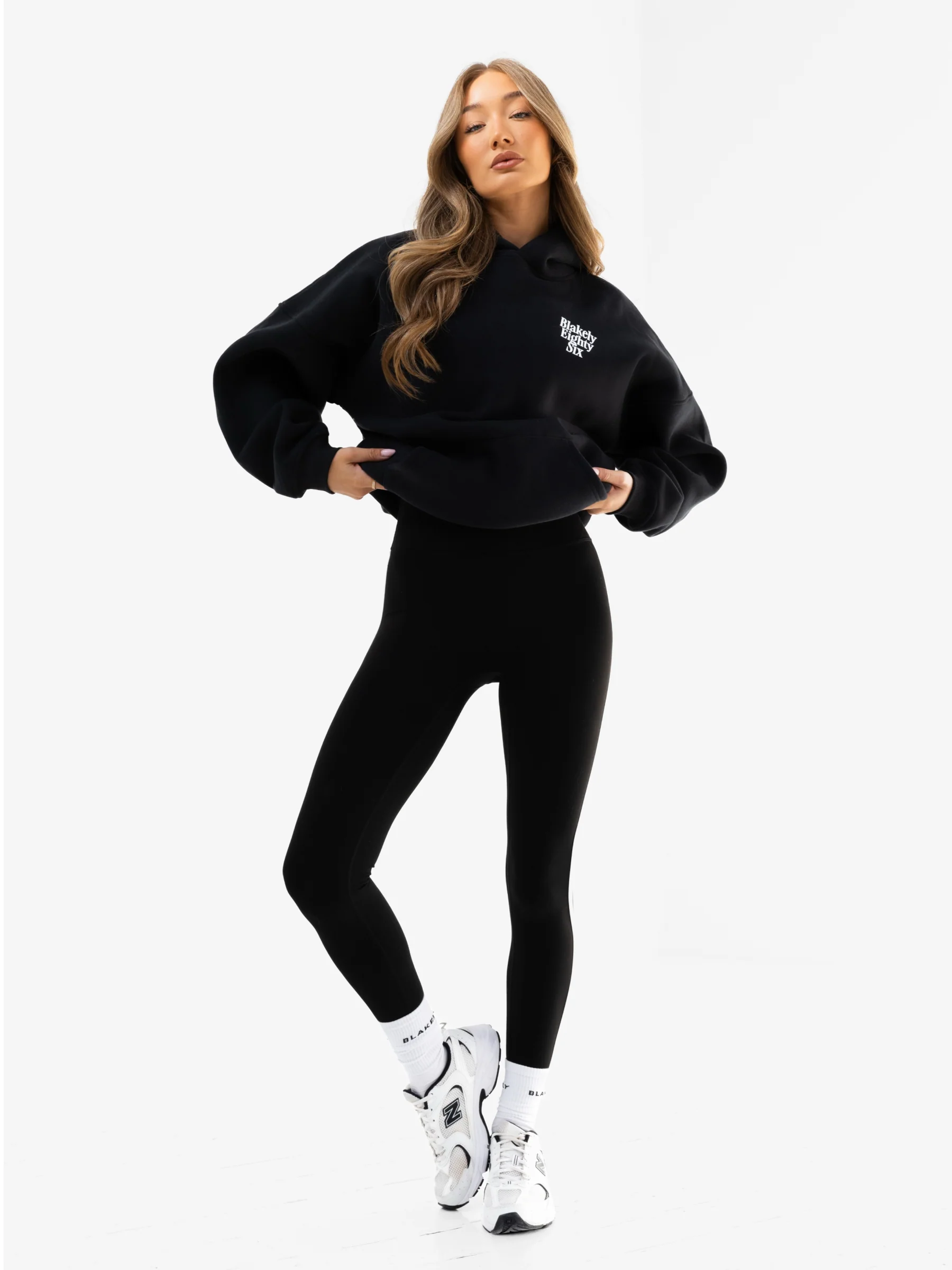 Romi Oversized Hoodie - Black - Image 6
