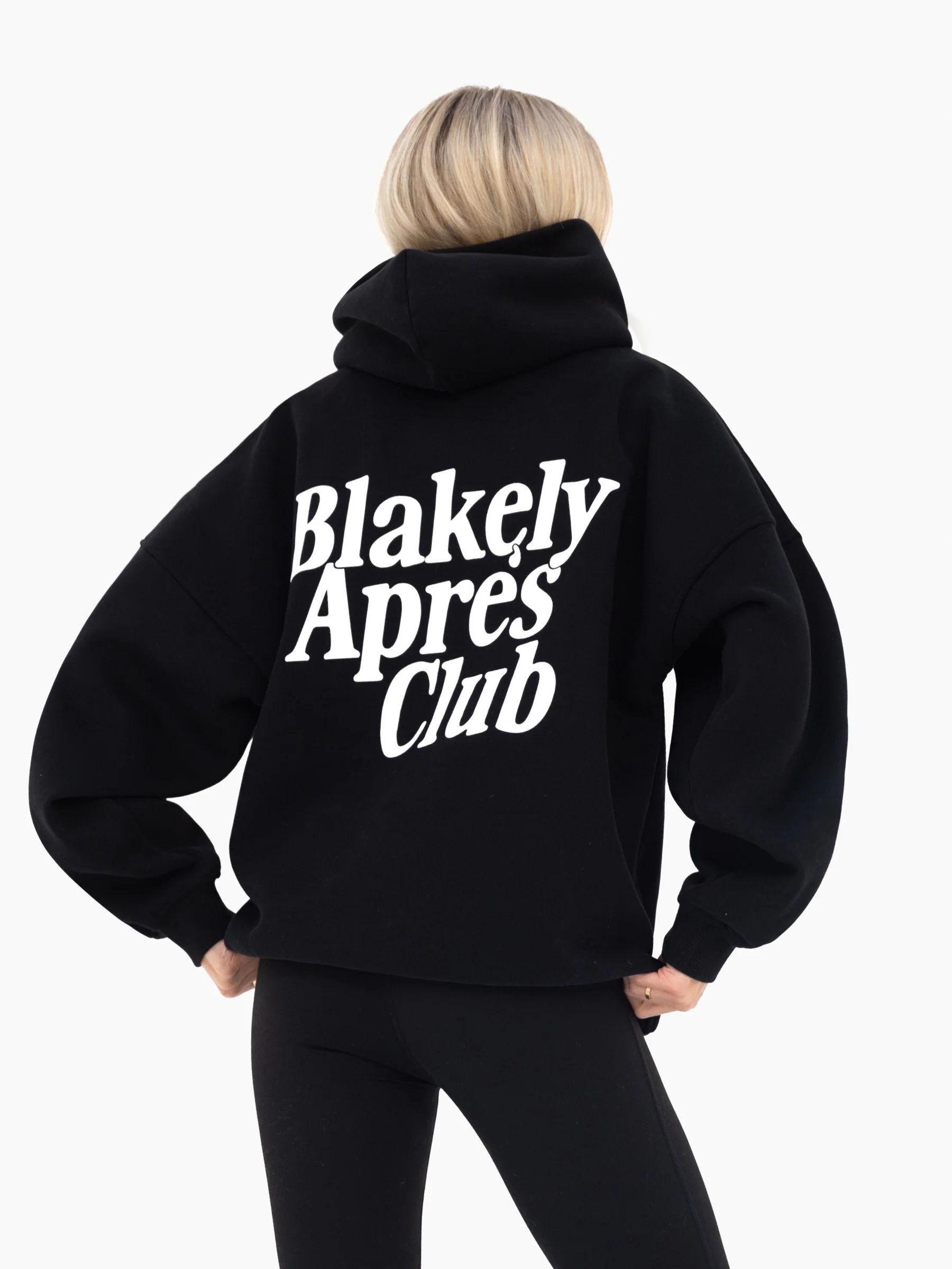 Saskia Oversized Hoodie - Black