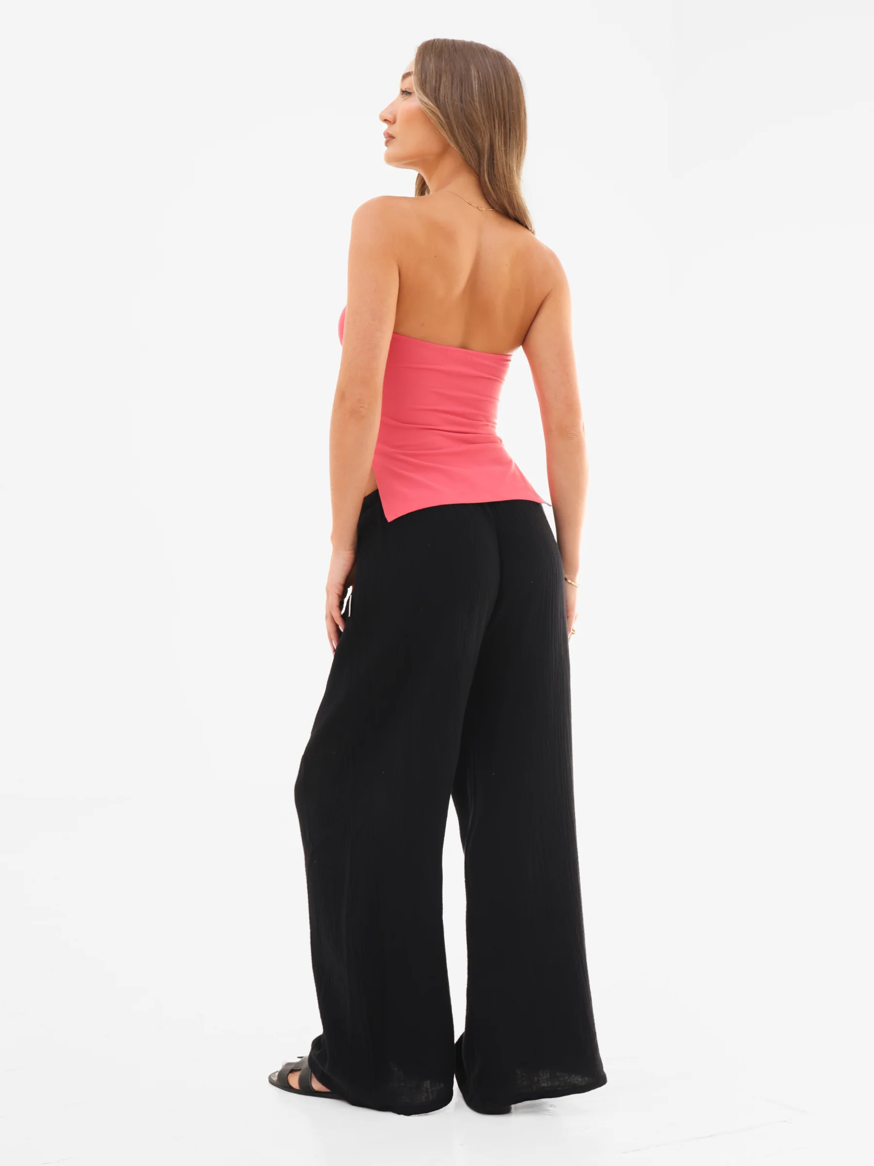 Solea Bandeau Top - Bright Pink - Image 6