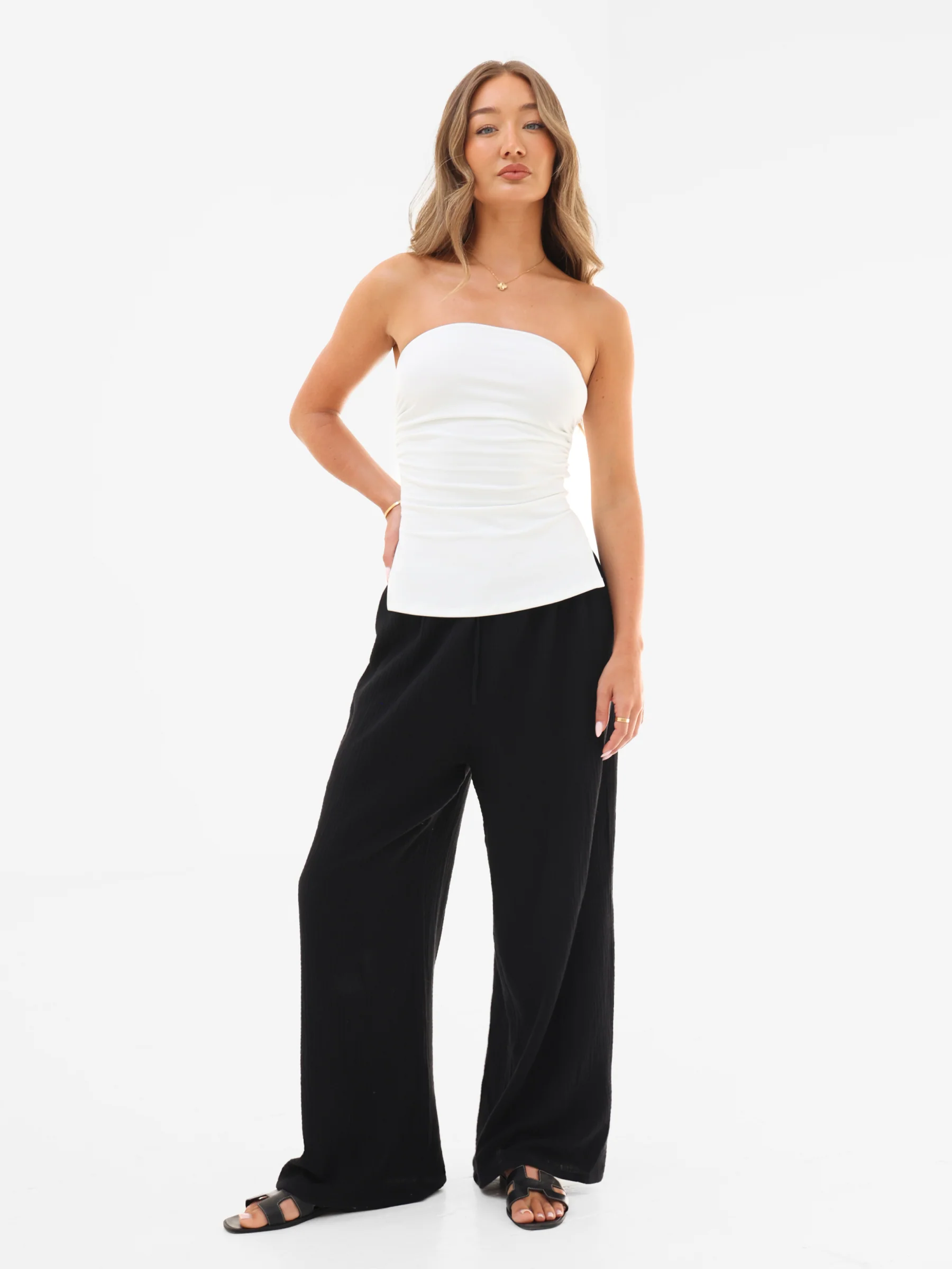 Solea Bandeau Top - White - Image 5