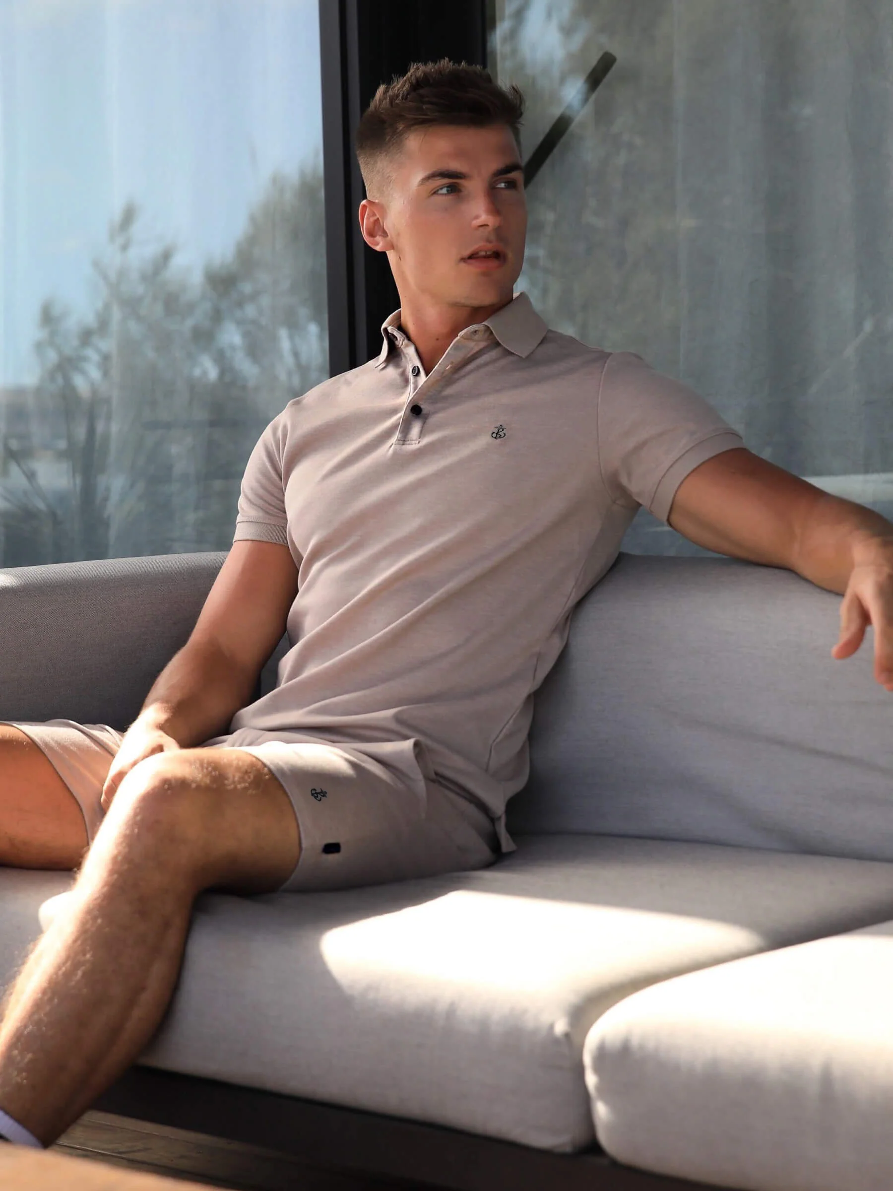 Sorrento Shorts - Tan - Image 5