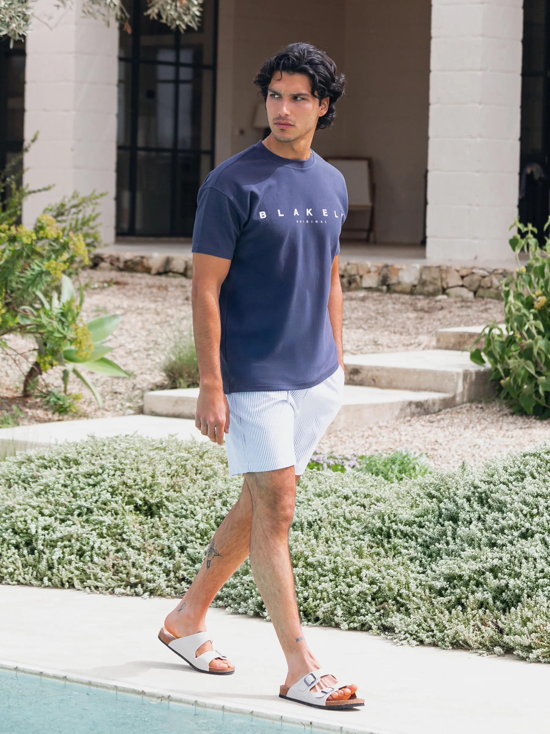 Sydney Relaxed T-Shirt - True Navy - Image 3