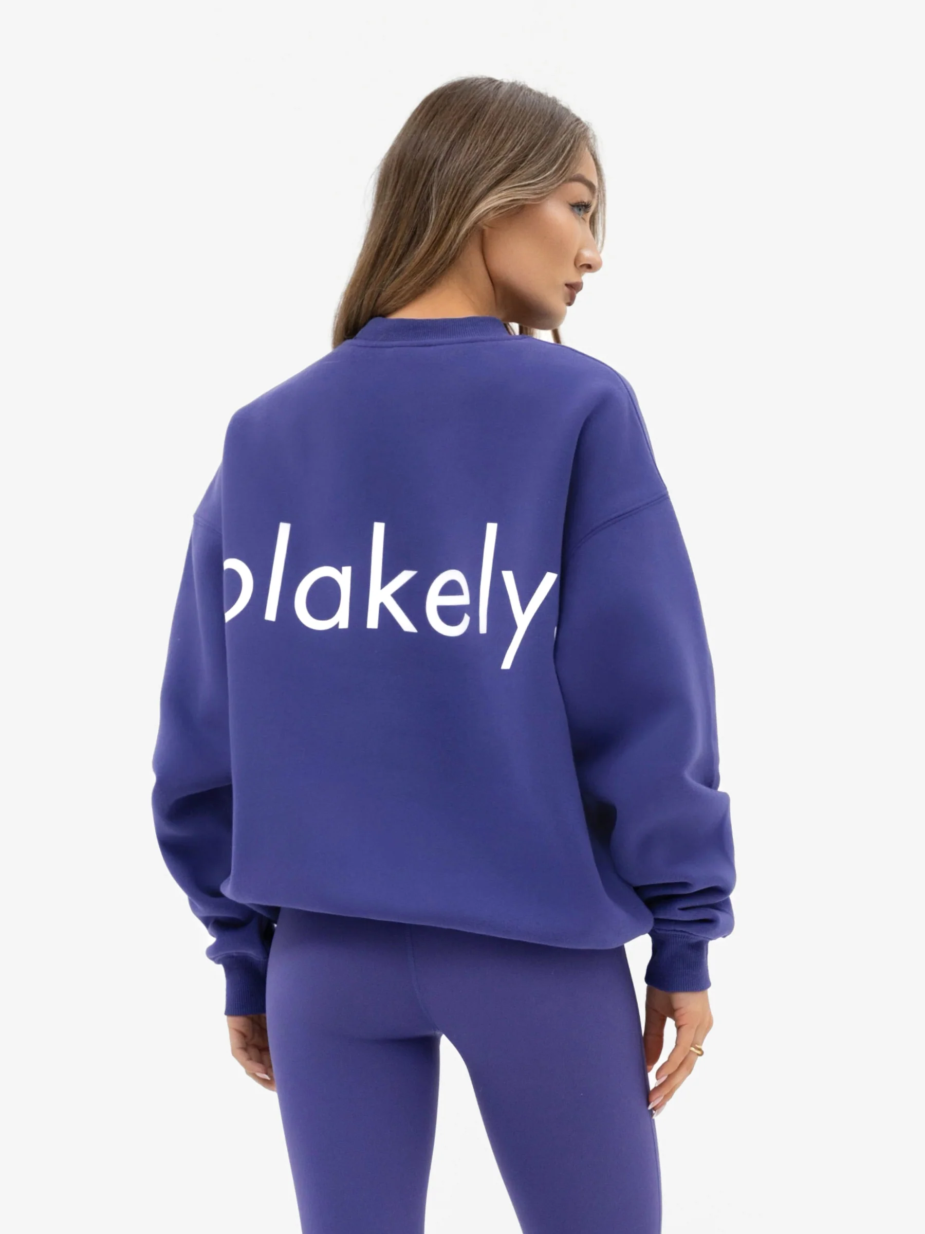 Thea Oversized Jumper - Bold Purple