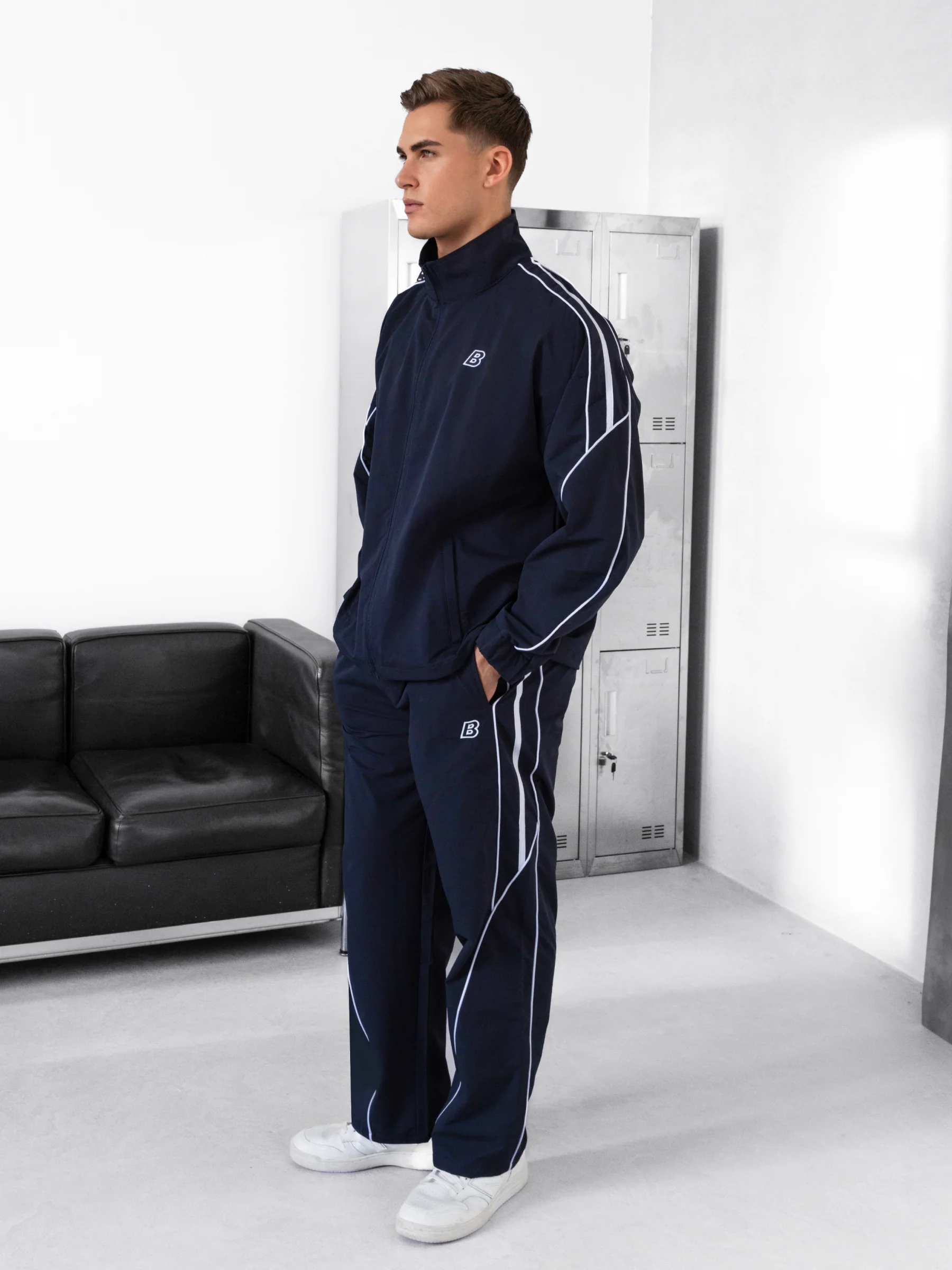 Track Active Trousers - True Navy - Image 6