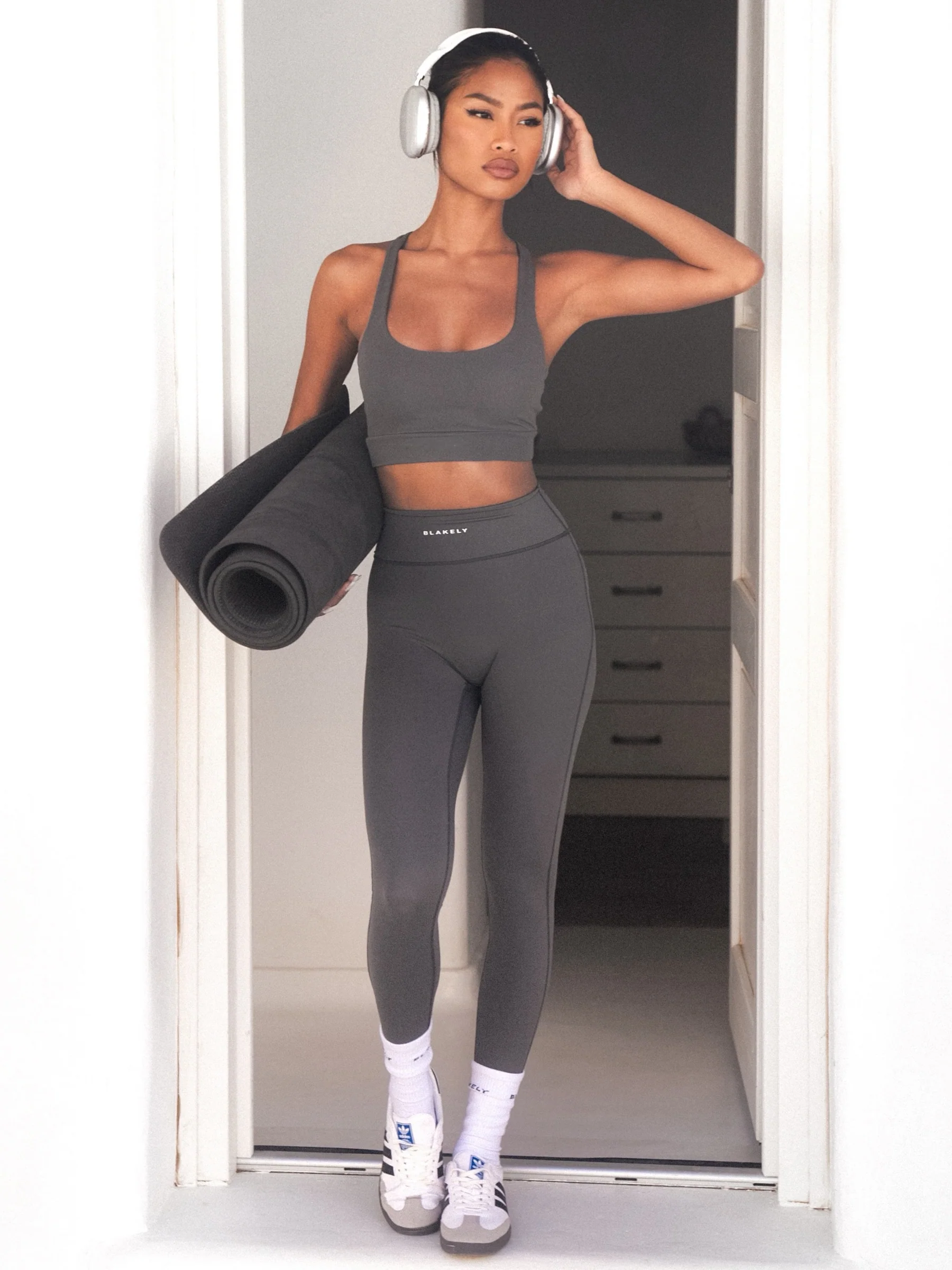 Ultimate Active Bra - Charcoal - Image 5