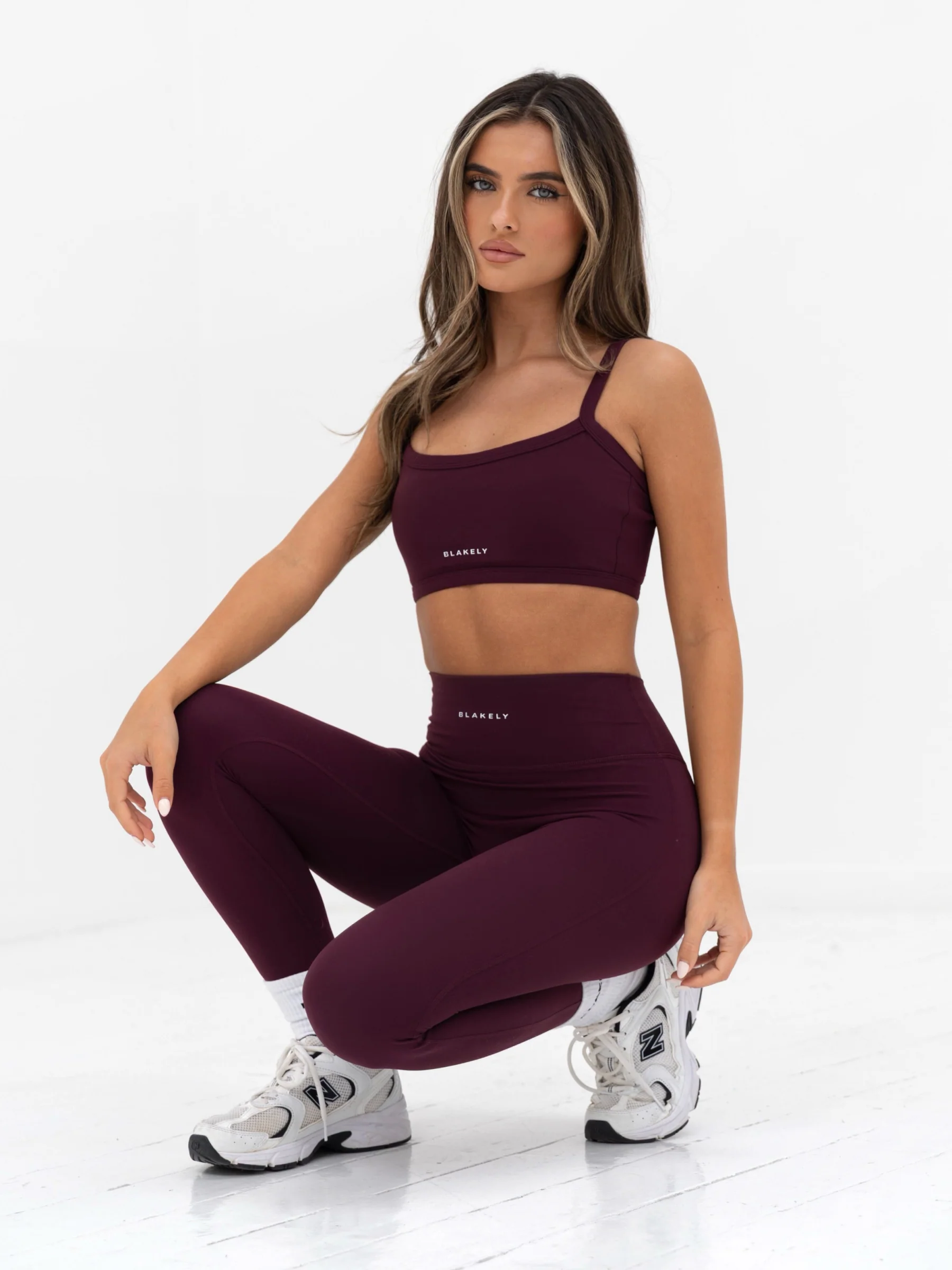Ultimate Active Leggings - Dark Cherry - Image 3
