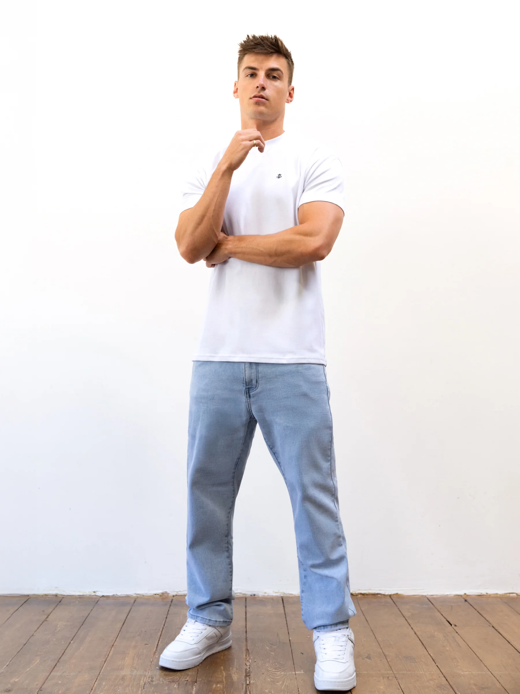 Vol.15 Loose Fitting Jeans - Blue - Image 3