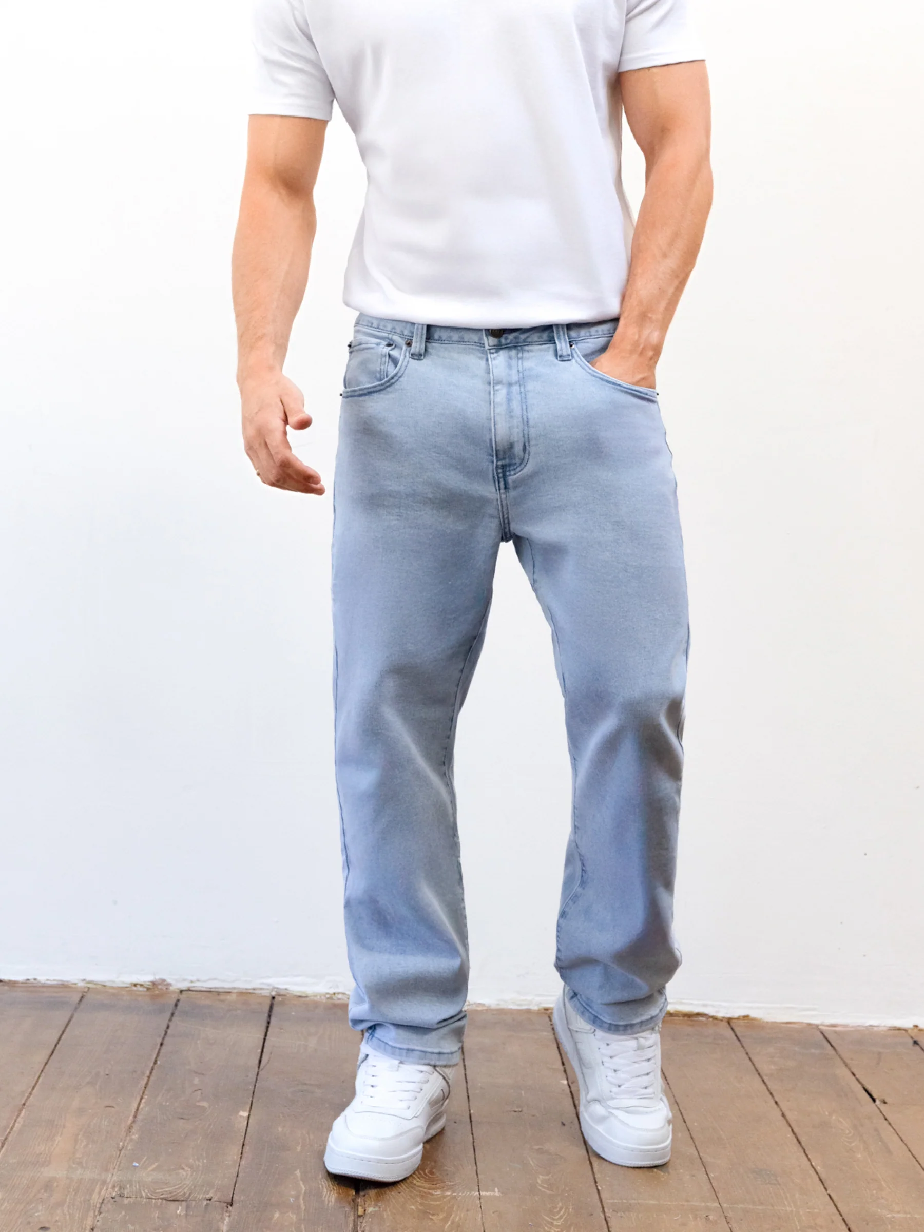 Vol.15 Loose Fitting Jeans - Blue - Image 5