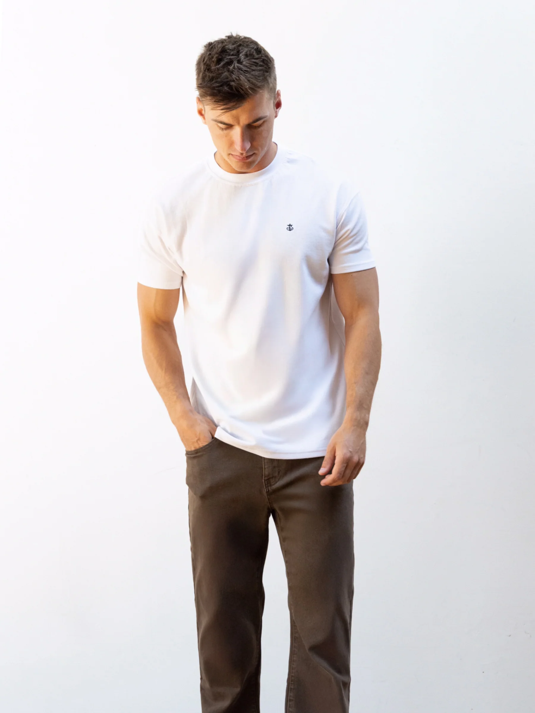 Vol.15 Loose Fitting Jeans - Brown - Image 6